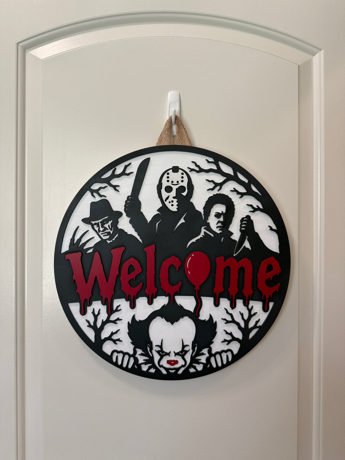 Door Hanger - Horror Legends Welcome