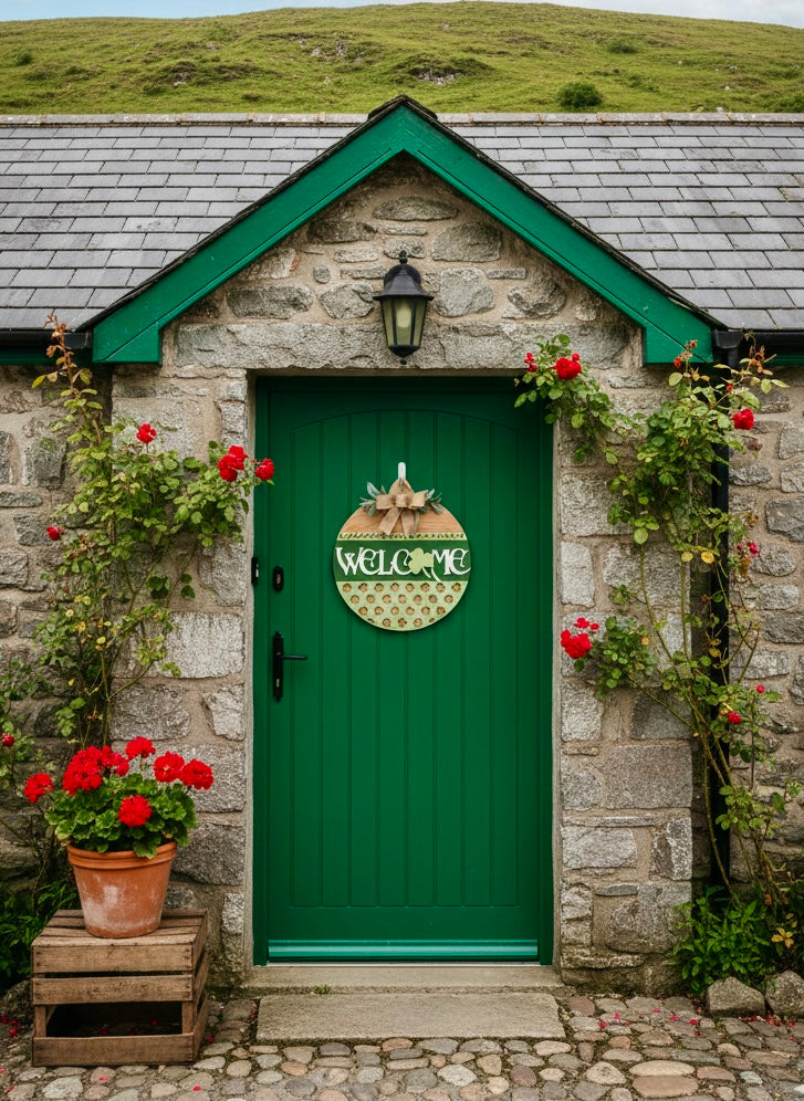 Door Hanger - Lucky Clover
