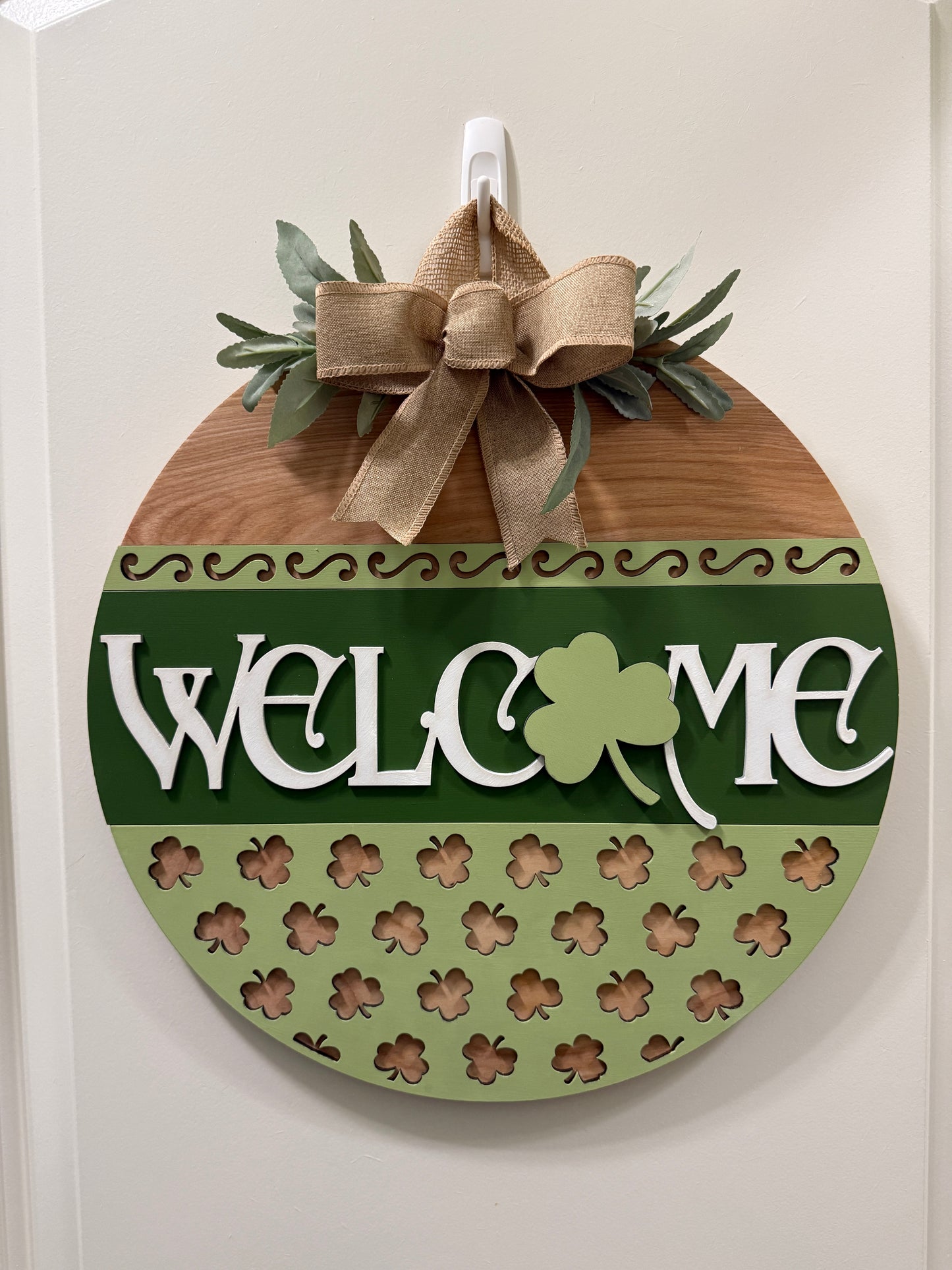 Door Hanger - Lucky Clover