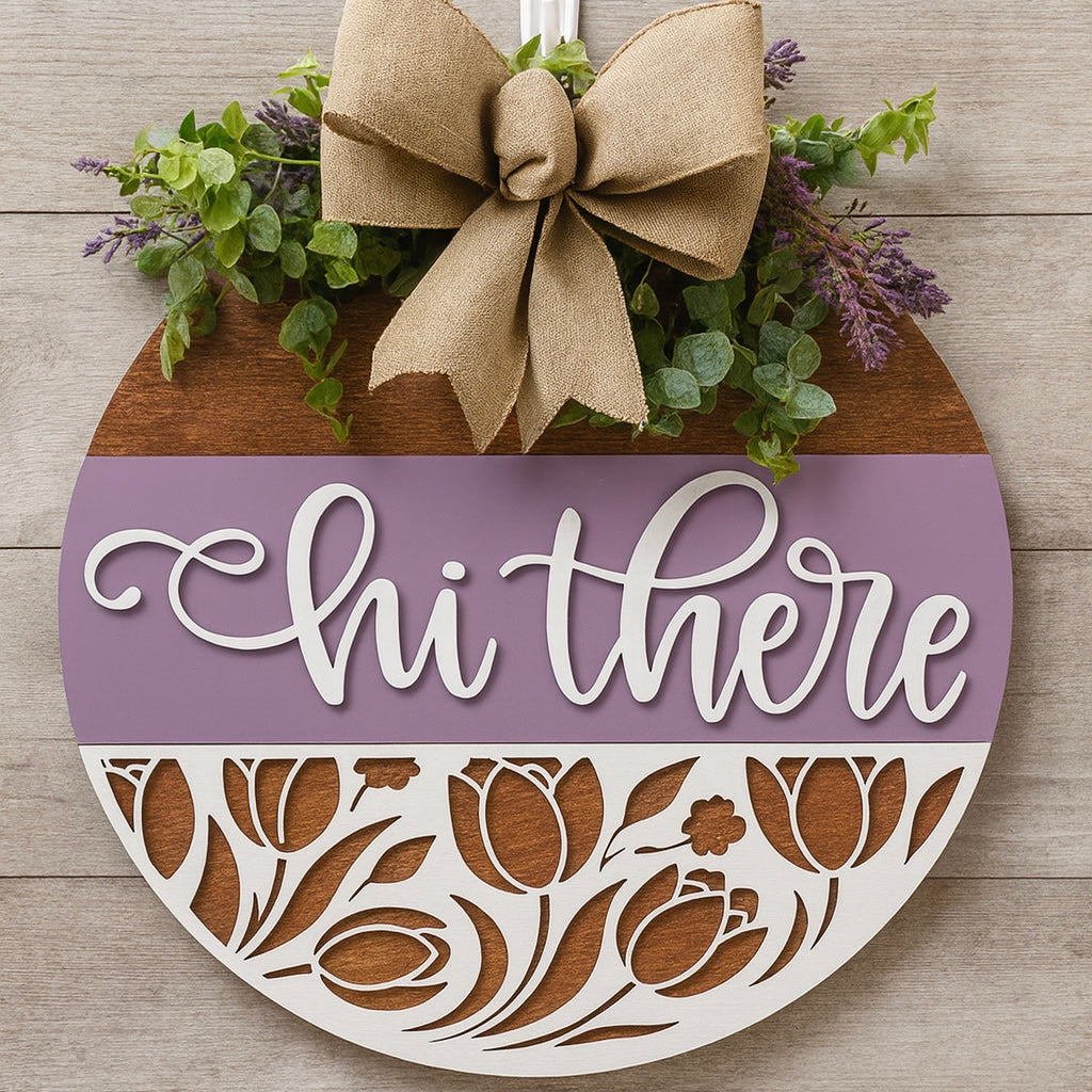 Door Hanger - Hi There!