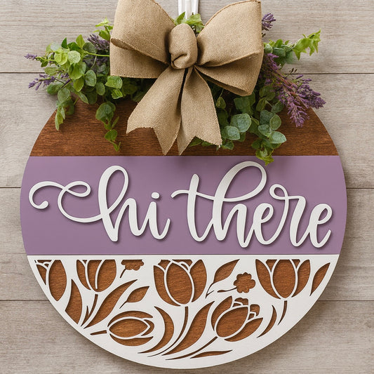 Door Hanger - Hi There!