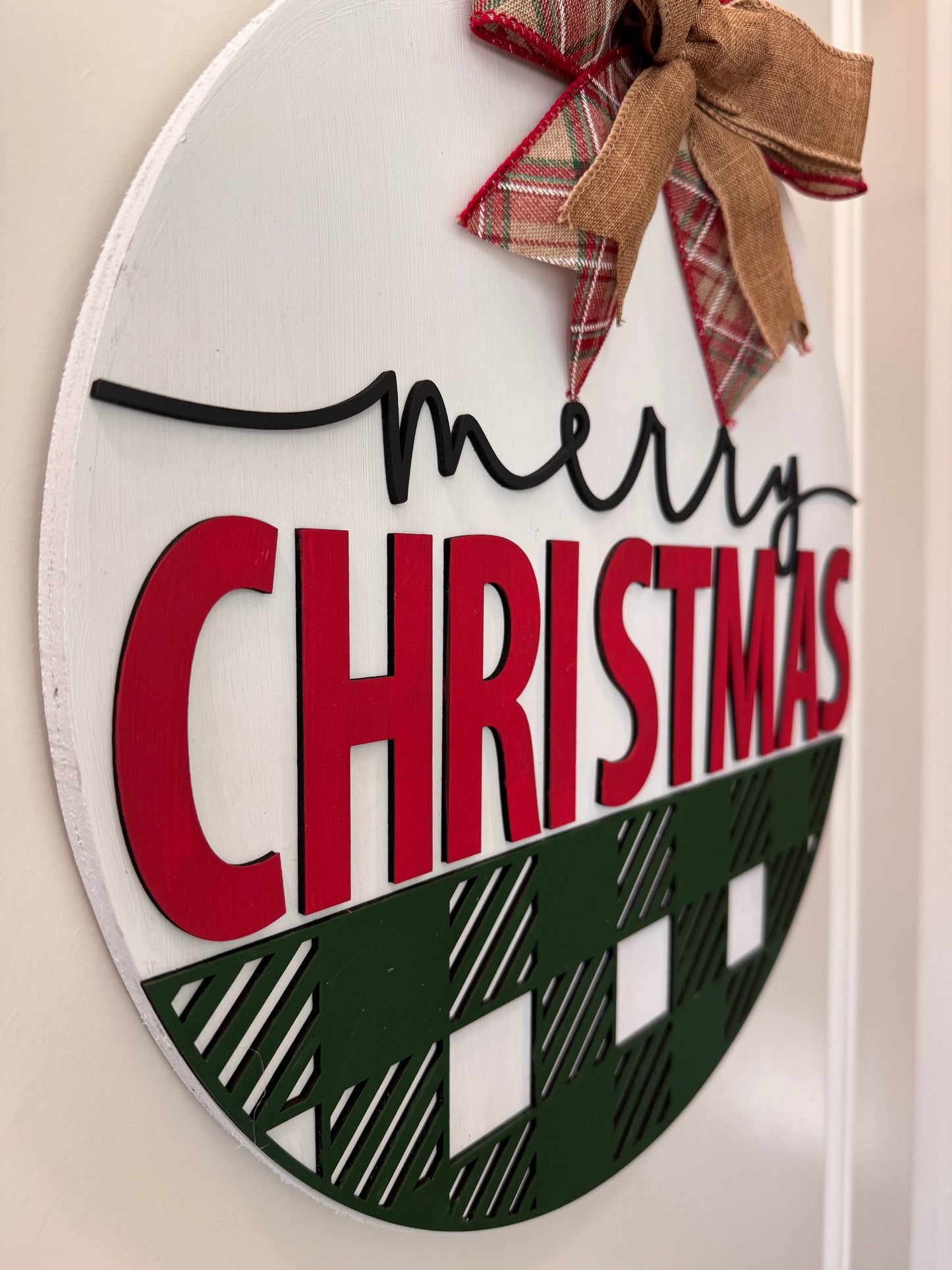 Door Hanger - Merry Christmas To All