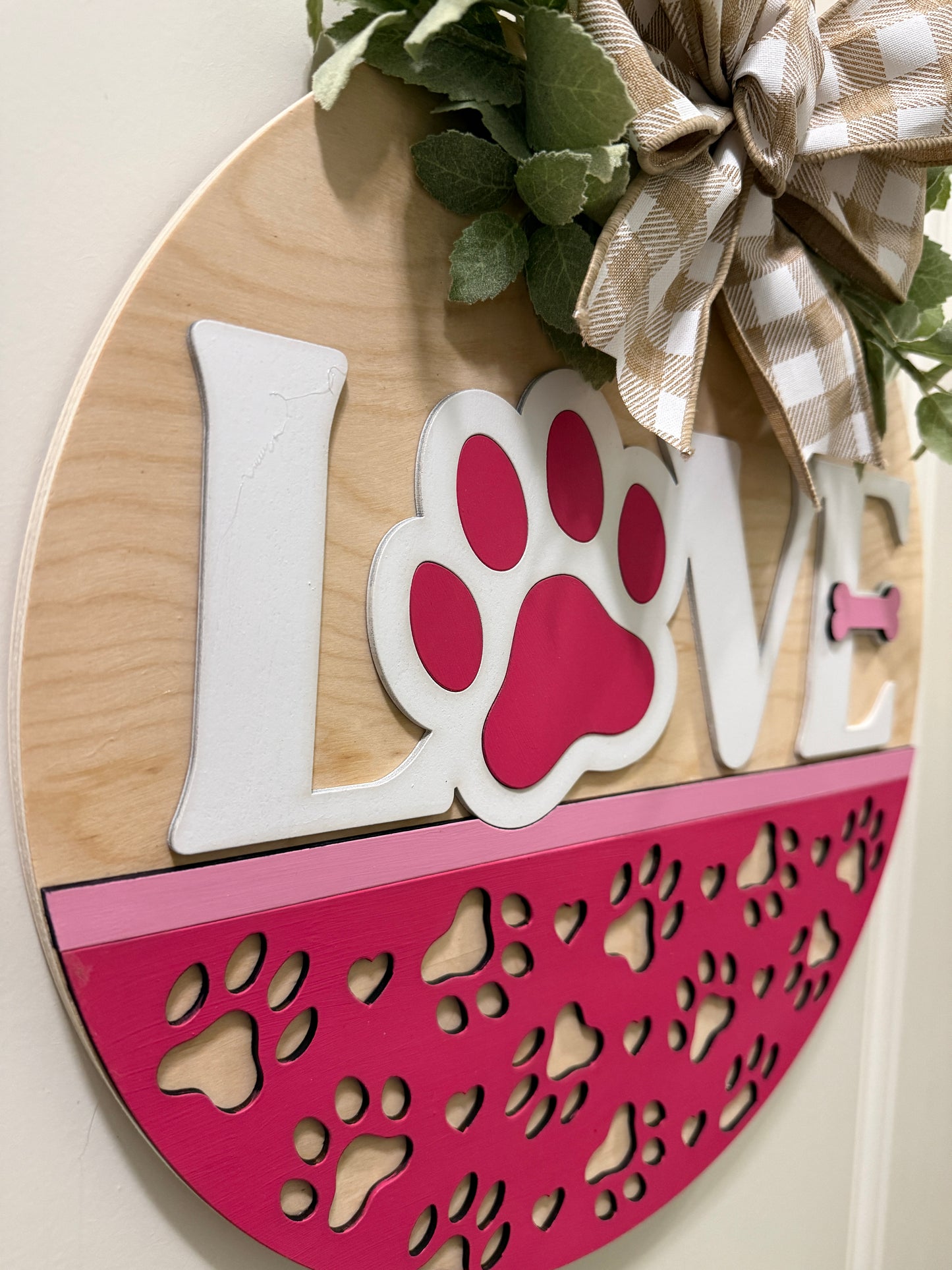 Door Hanger - Puppy Love