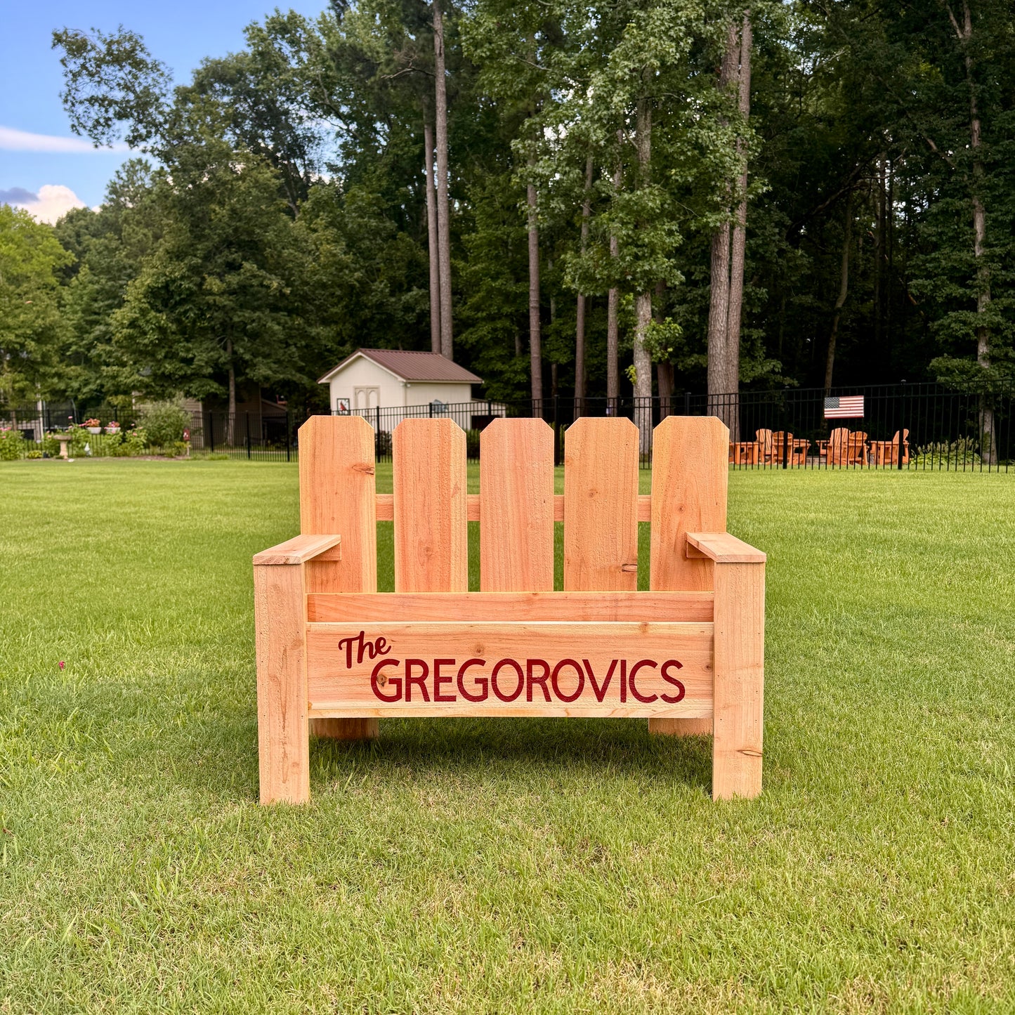 Cedar Bench Planter