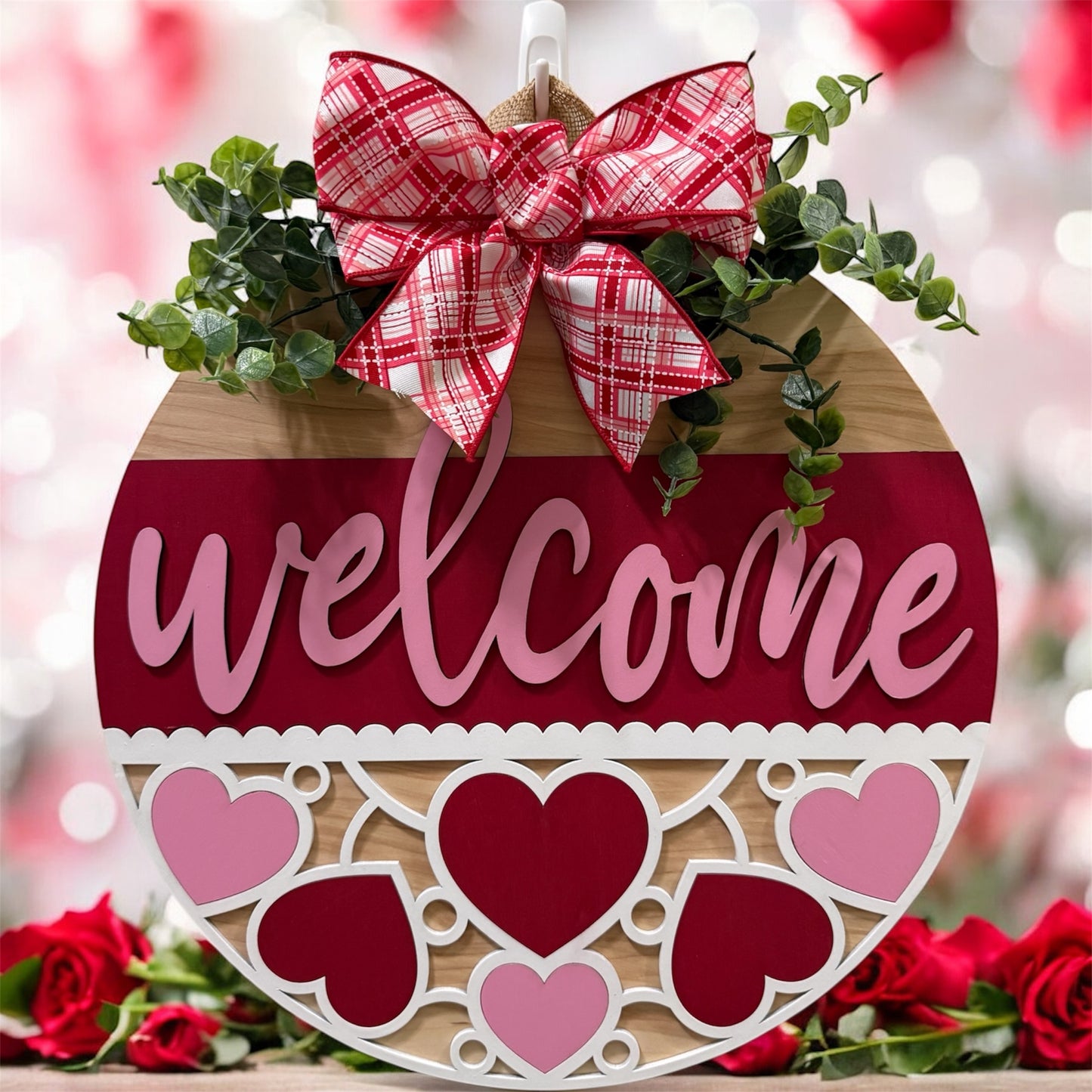 Door Hanger - Welcome Valentine