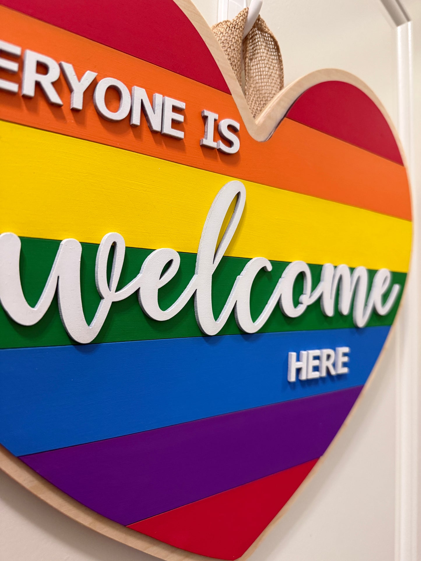 Door Hanger - Everyone Is Welcome Here
