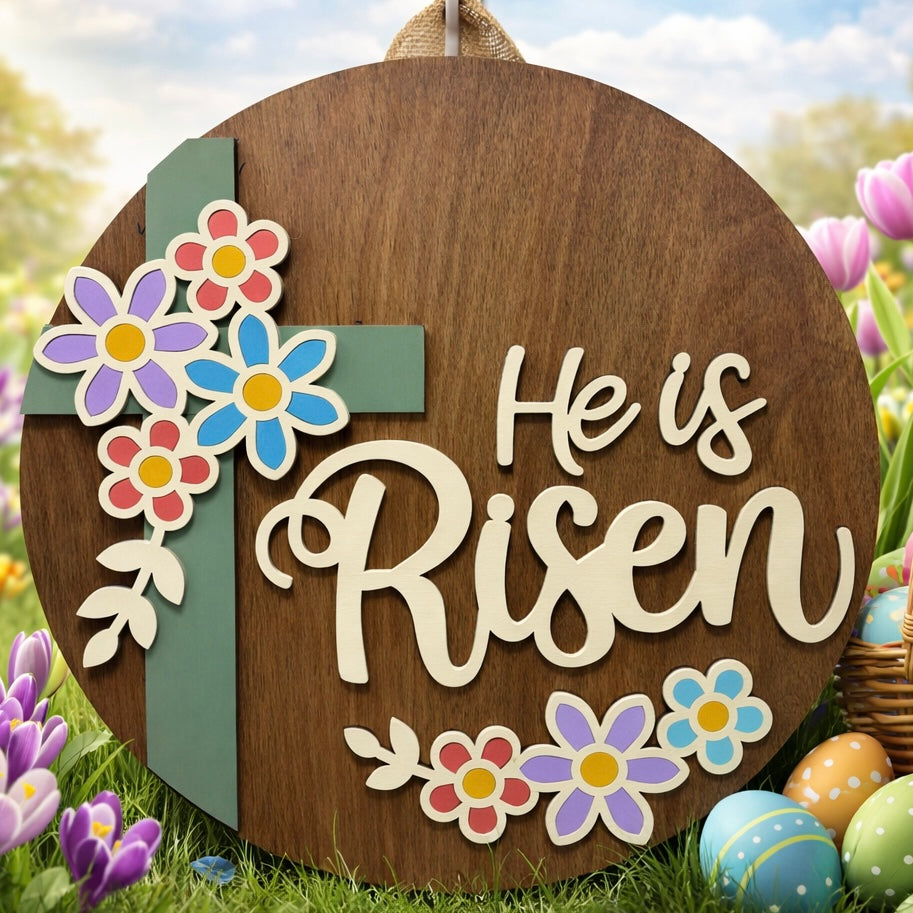 Door Hanger - He Is Risen III
