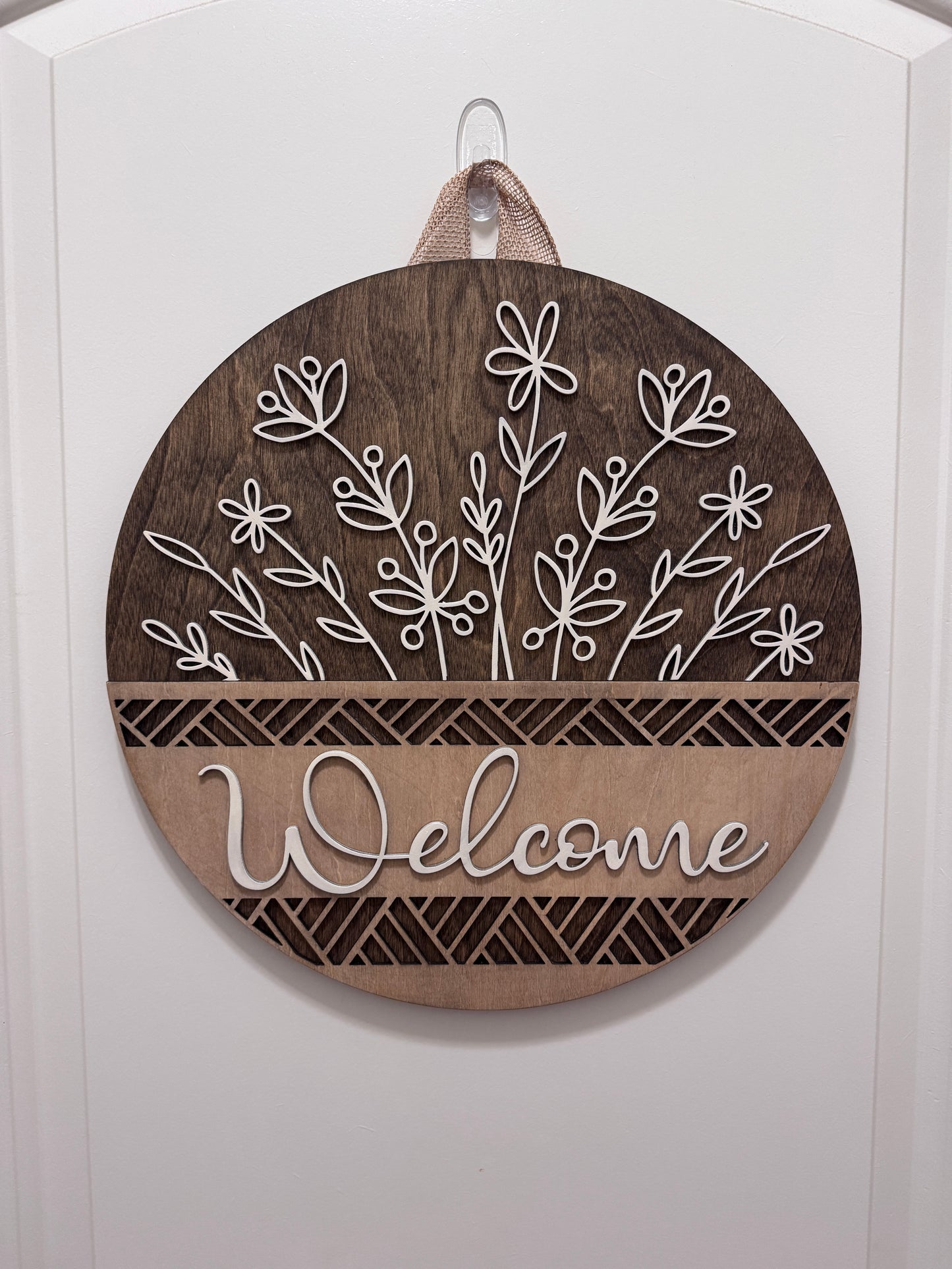 Door Hanger - Welcome Wildflower