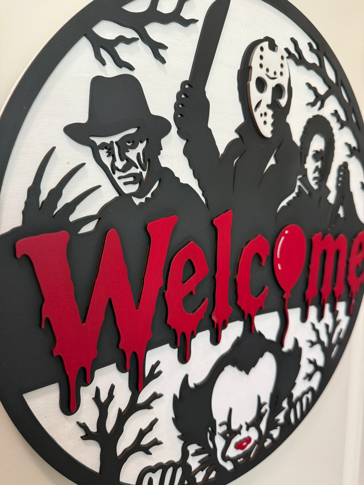Door Hanger - Horror Legends Welcome