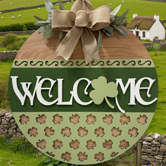 Door Hanger - Lucky Clover