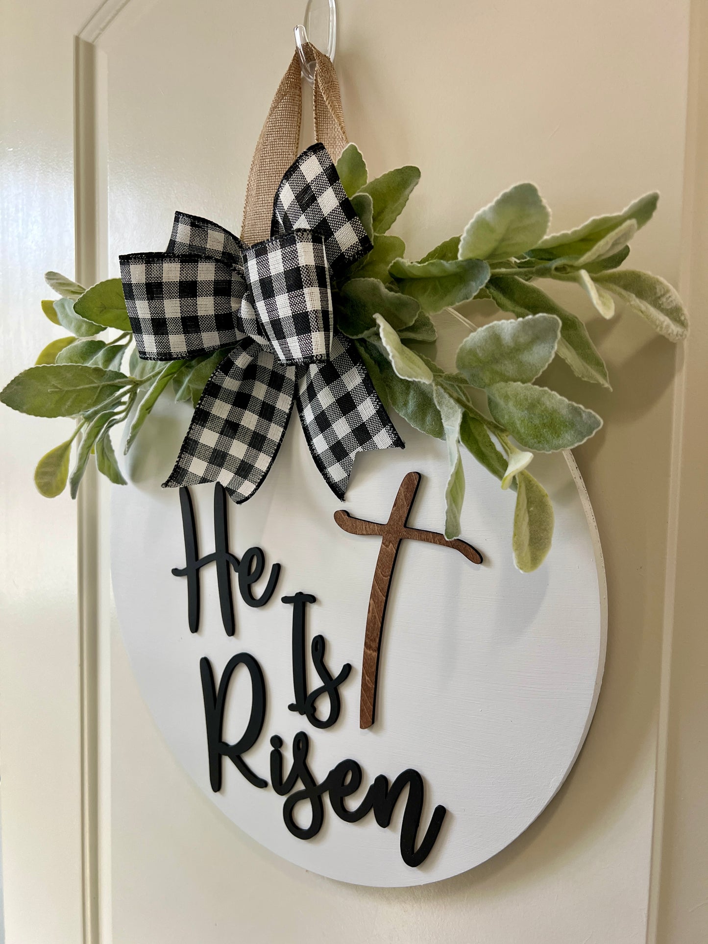 Door Hanger - He Is Risen