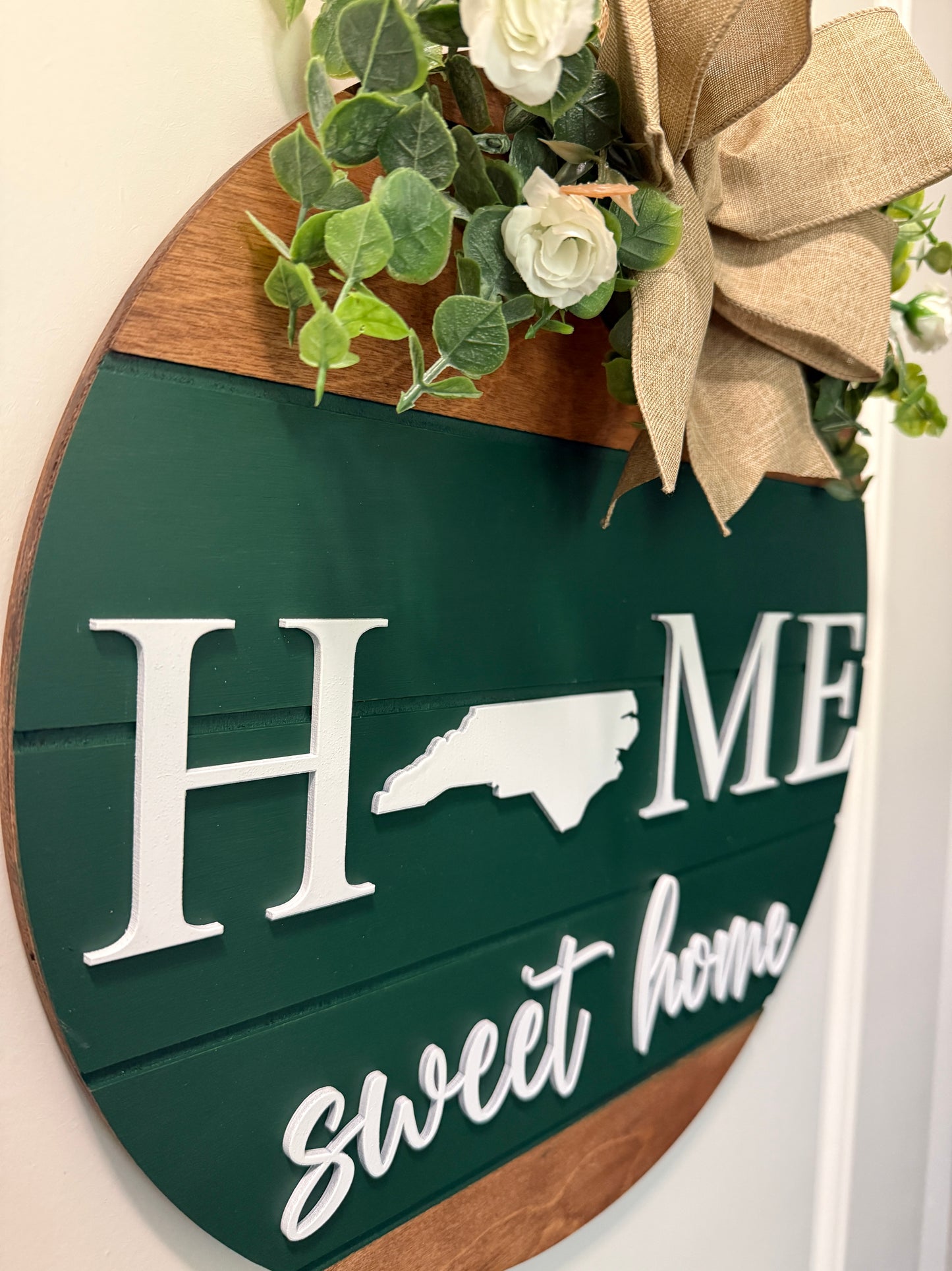 Door Hanger - Carolina Home Sweet Home