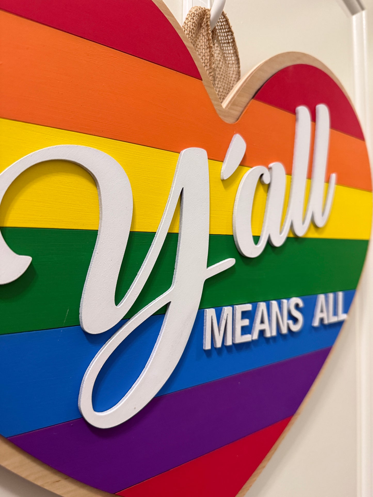 Door Hanger - Y’all Mean All