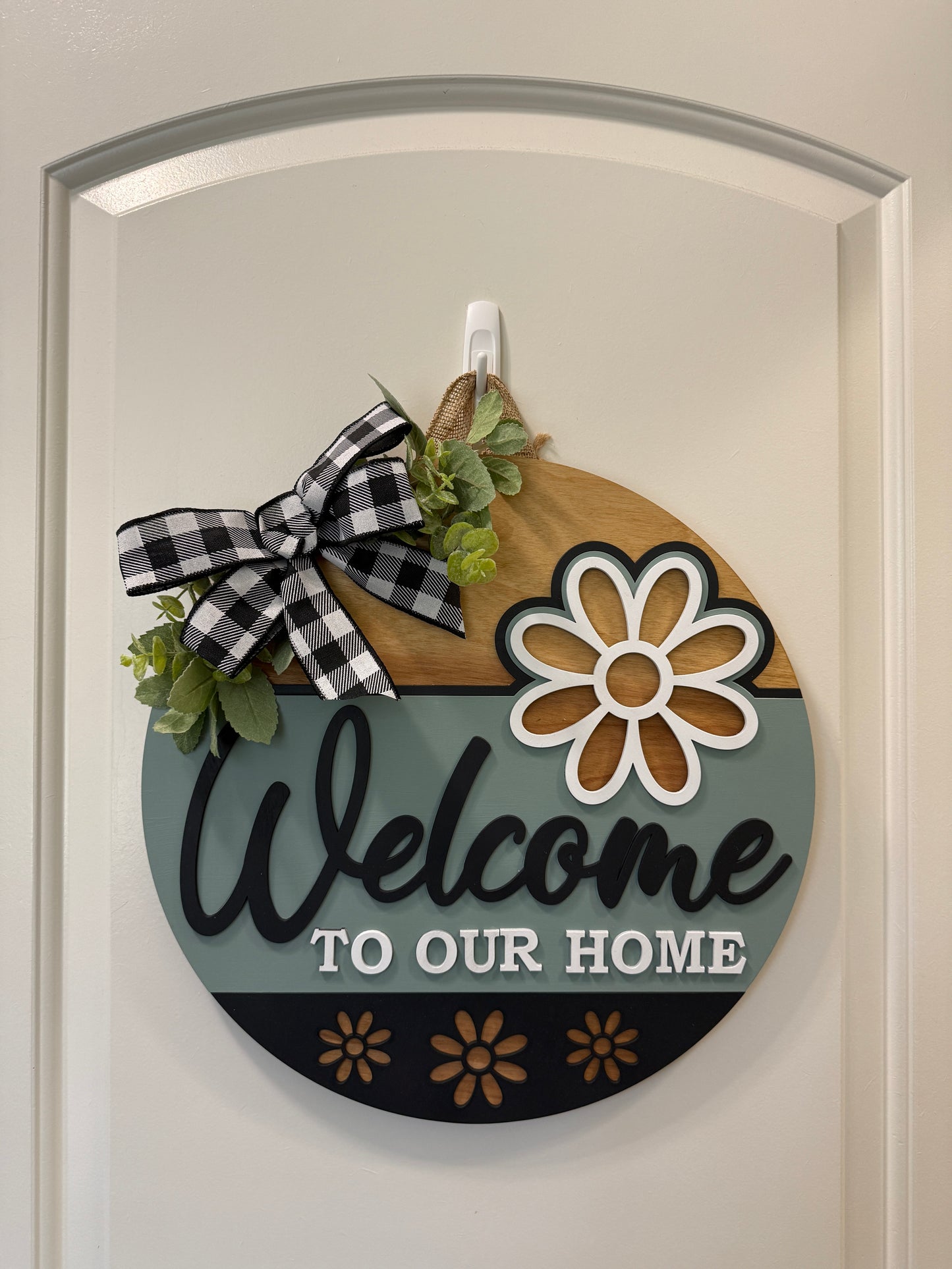 Door Hanger - Welcome To Our Home