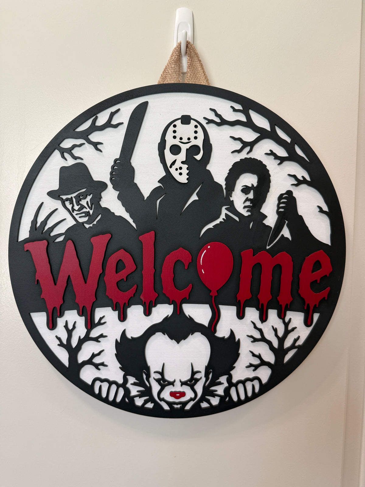 Door Hanger - Horror Legends Welcome