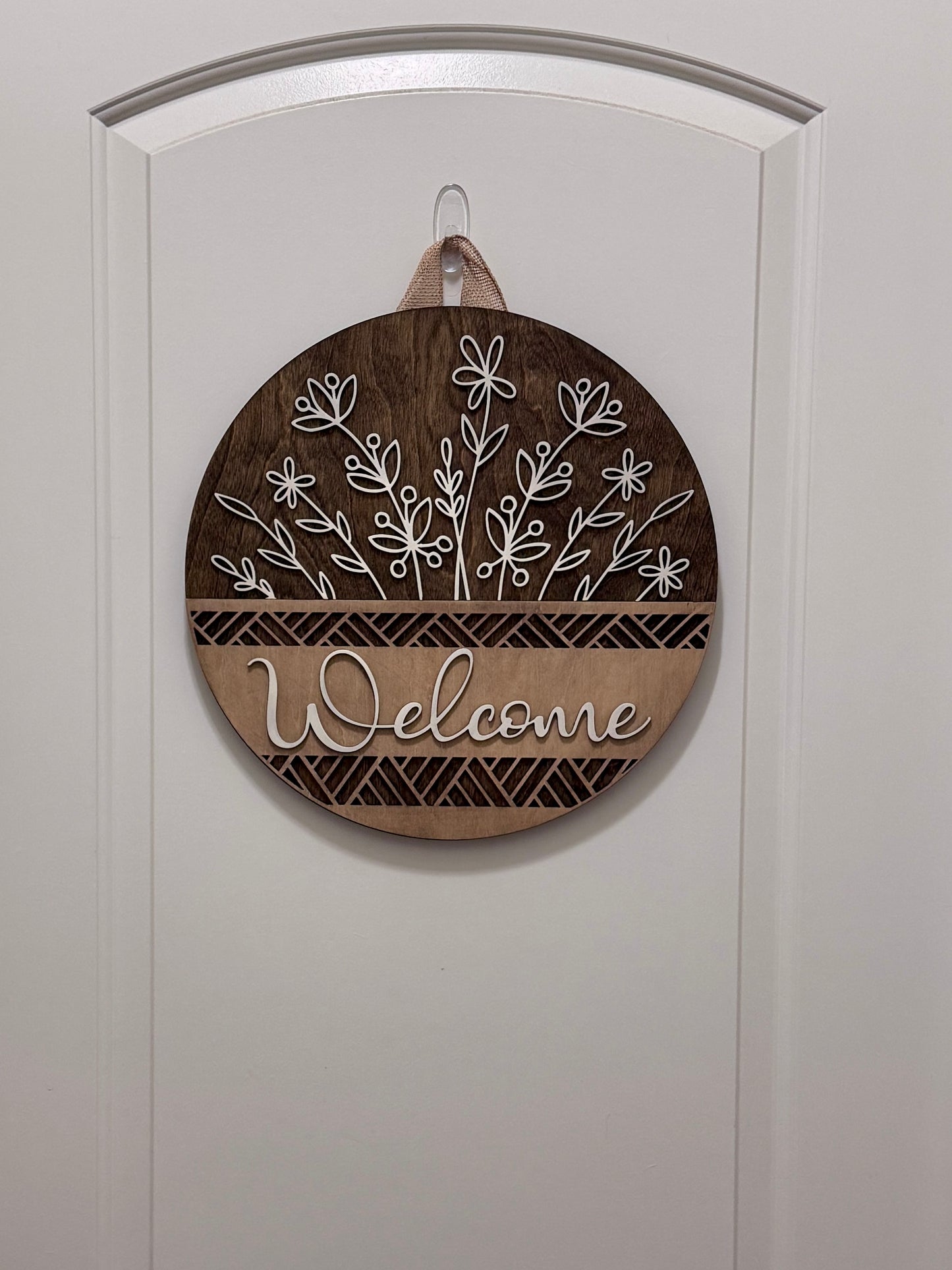 Door Hanger - Welcome Wildflower