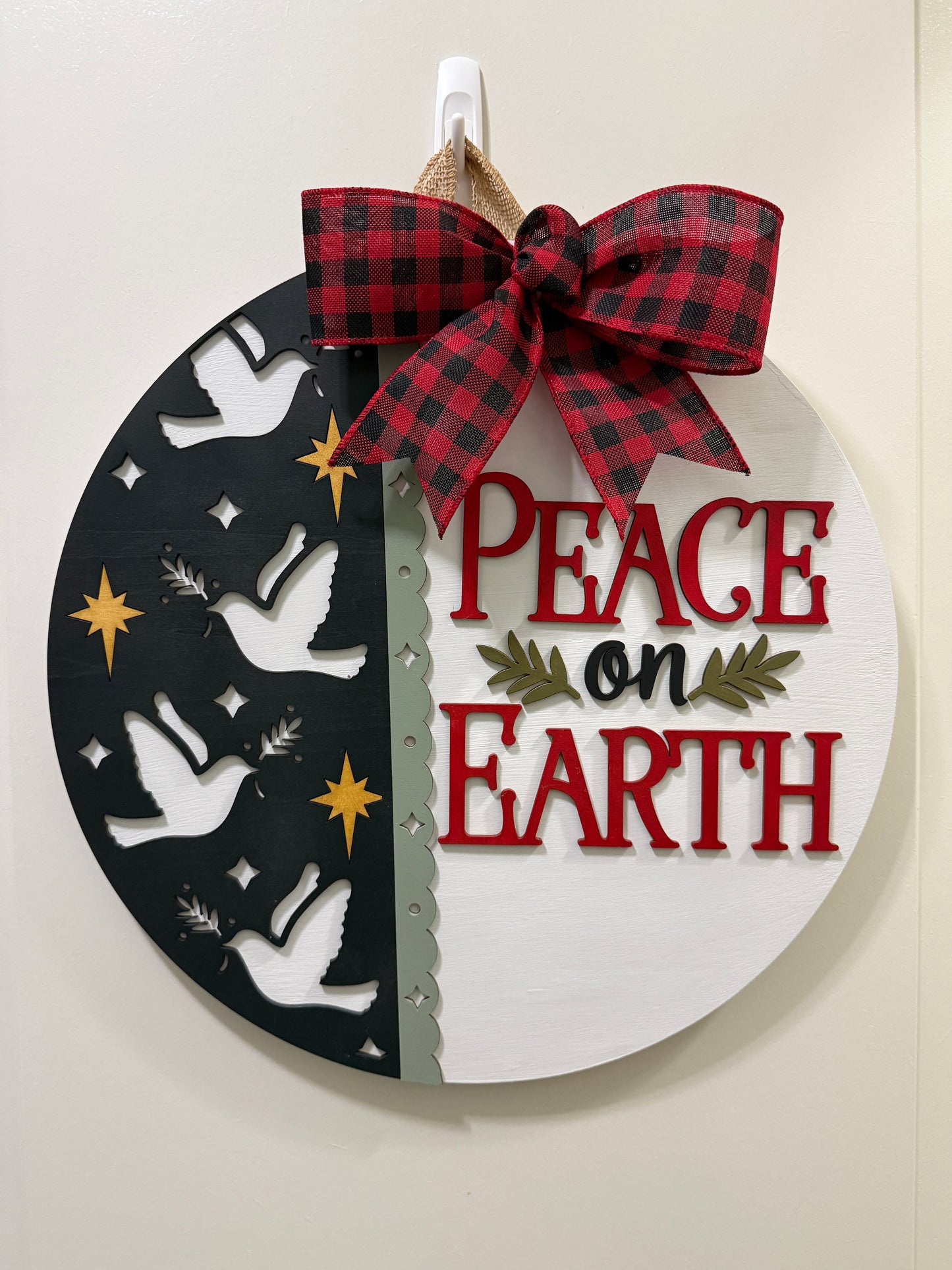 Door Hanger - Peace On Earth