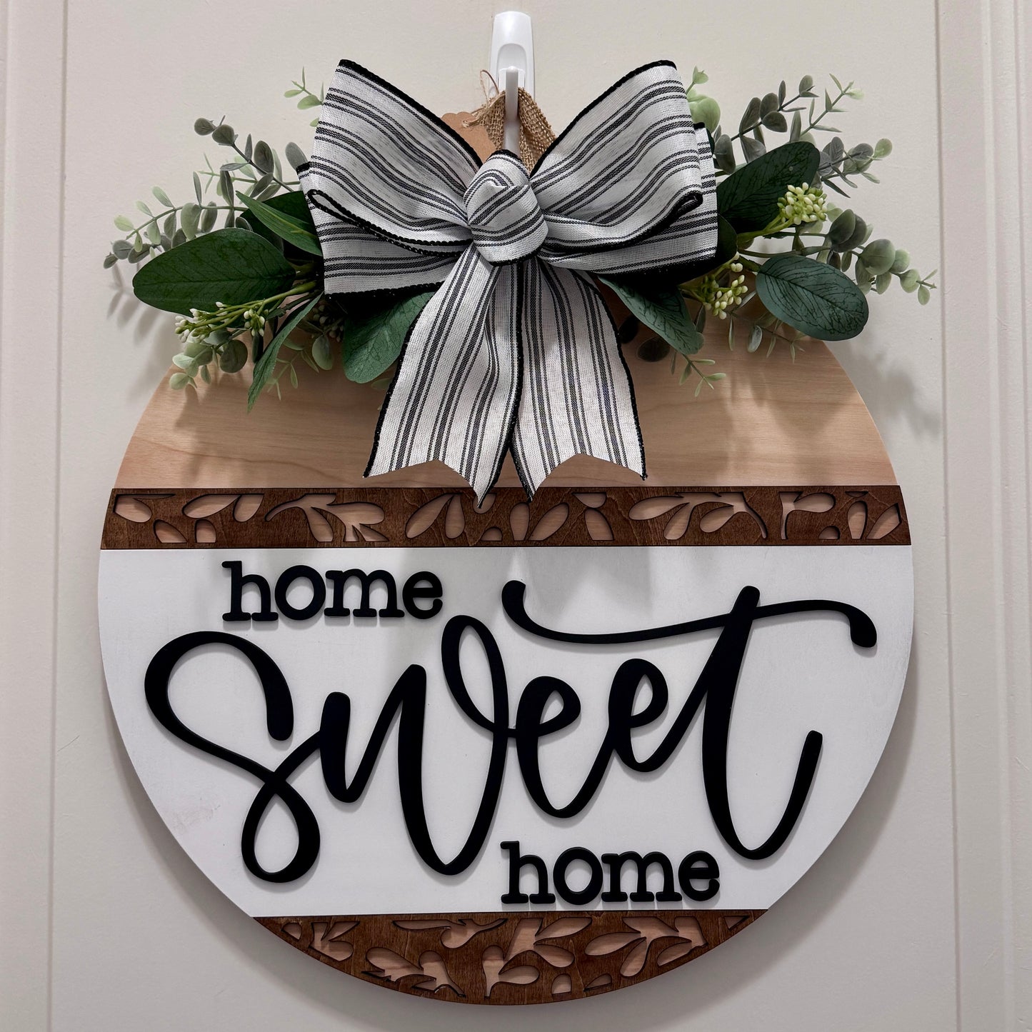 Door Hanger - Modern Farmhouse Sweet Home