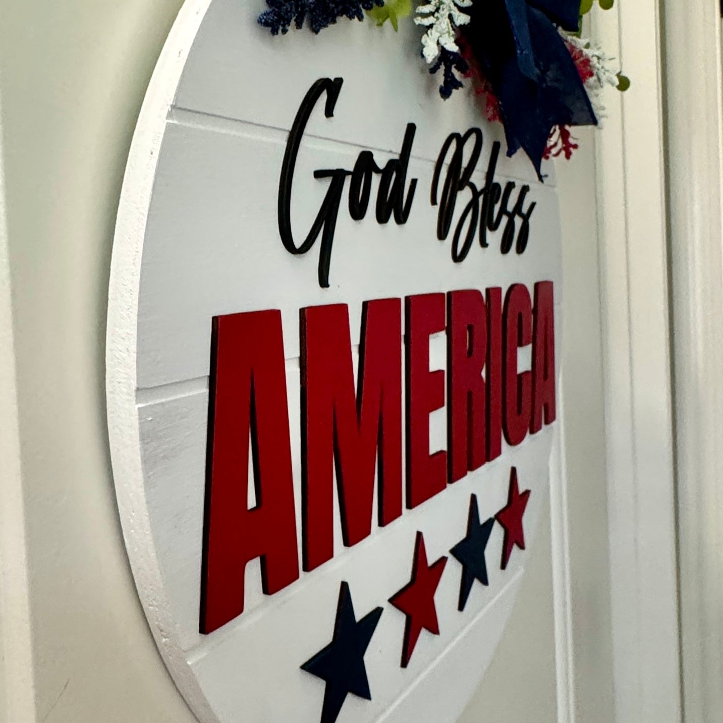 Door Hanger - God Bless America