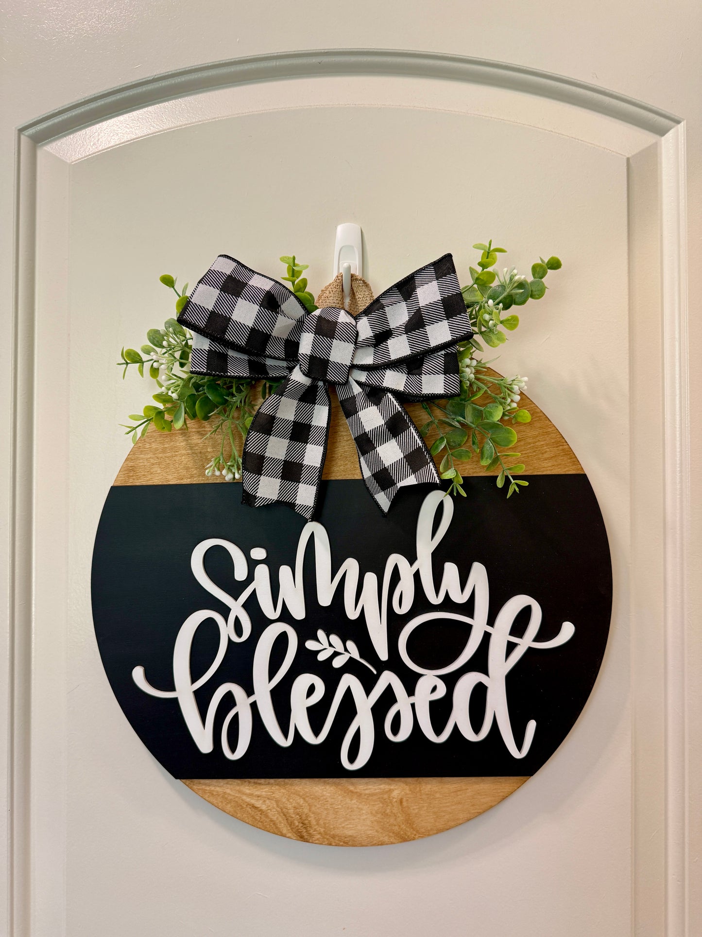 Door Hanger - Simply Blessed