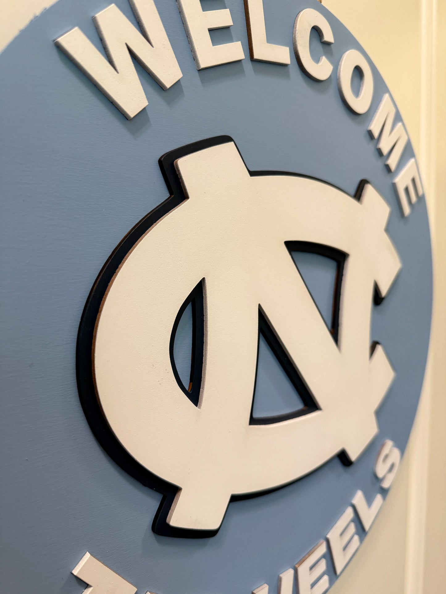 Door Hanger - UNC Tar Heels