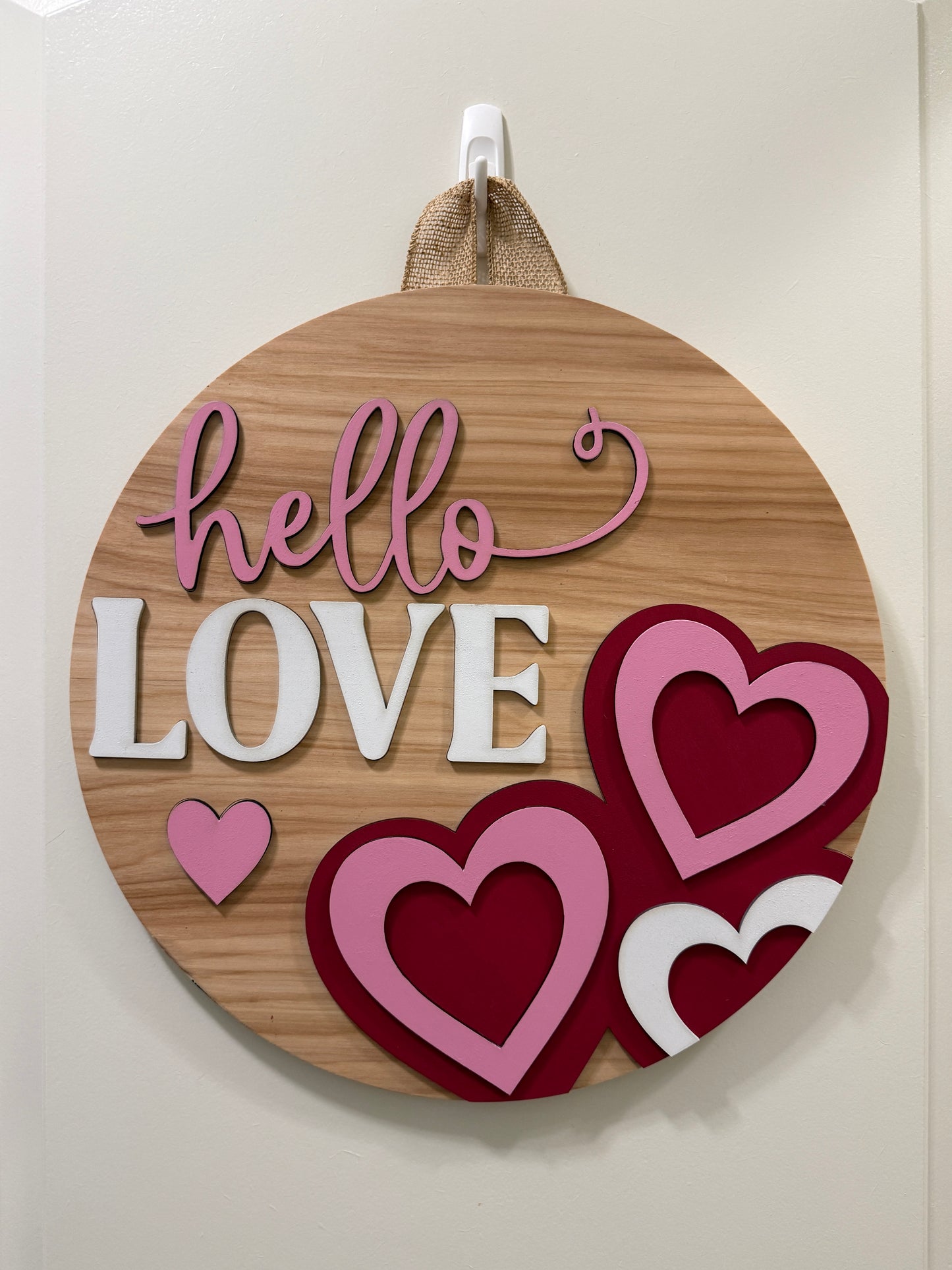 Door Hanger - Hello Love!