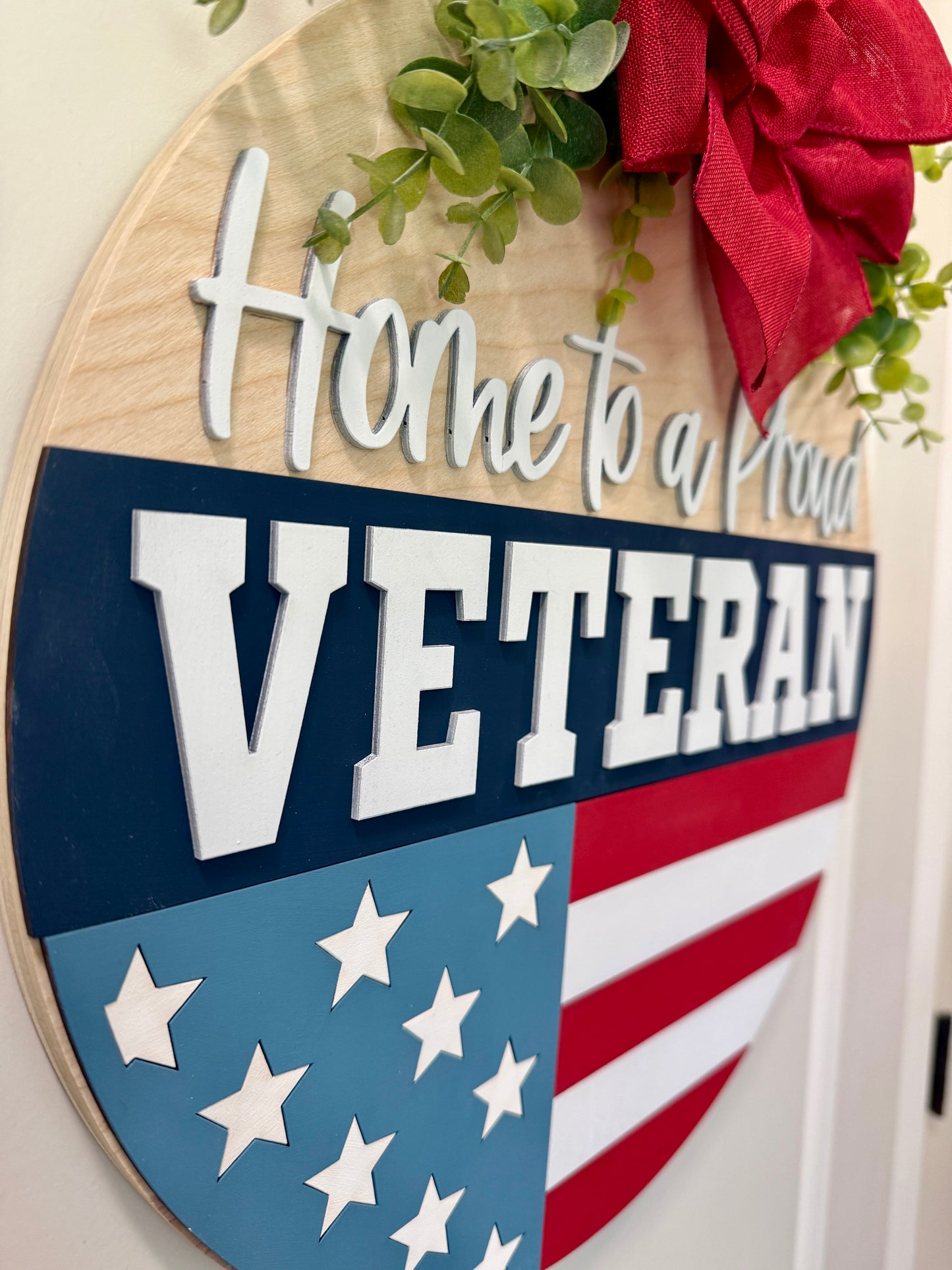 Door Hanger - Proud Veteran