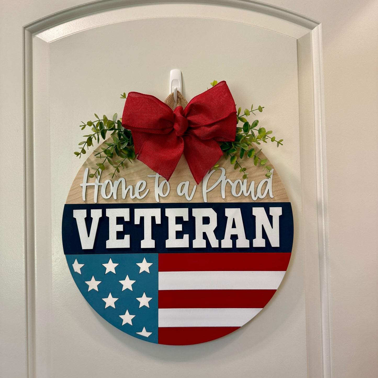 Door Hanger - Proud Veteran
