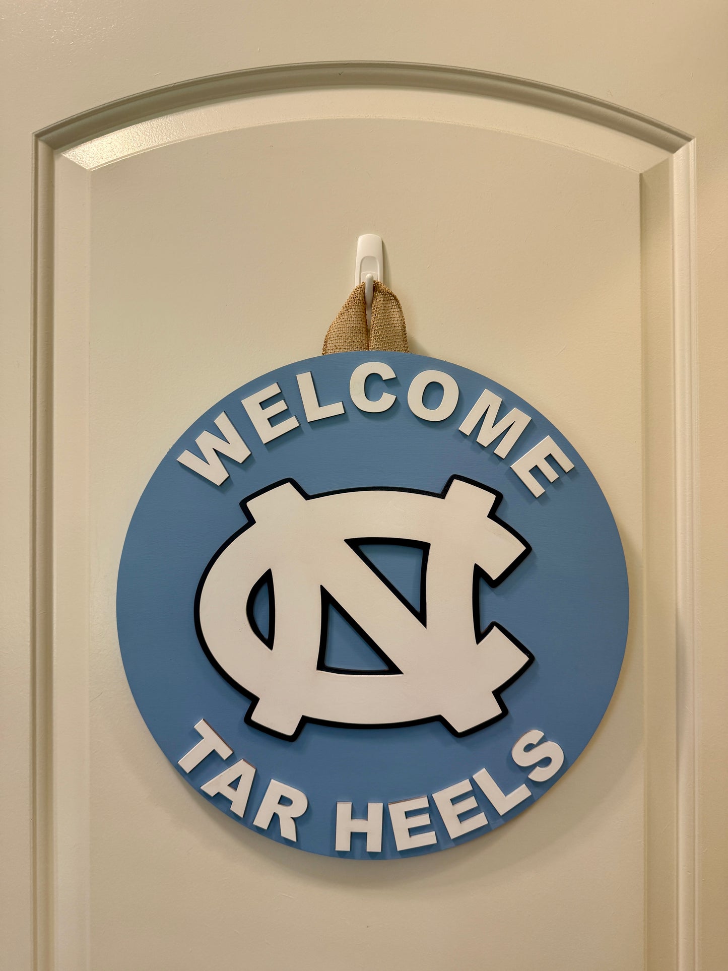 Door Hanger - UNC Tar Heels