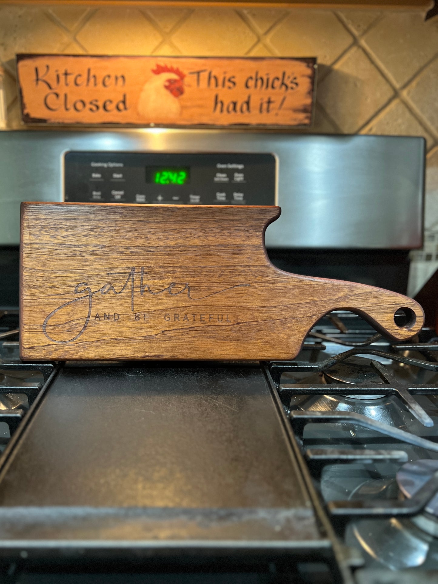 Charcuterie Board - "Gather and Be Grateful"