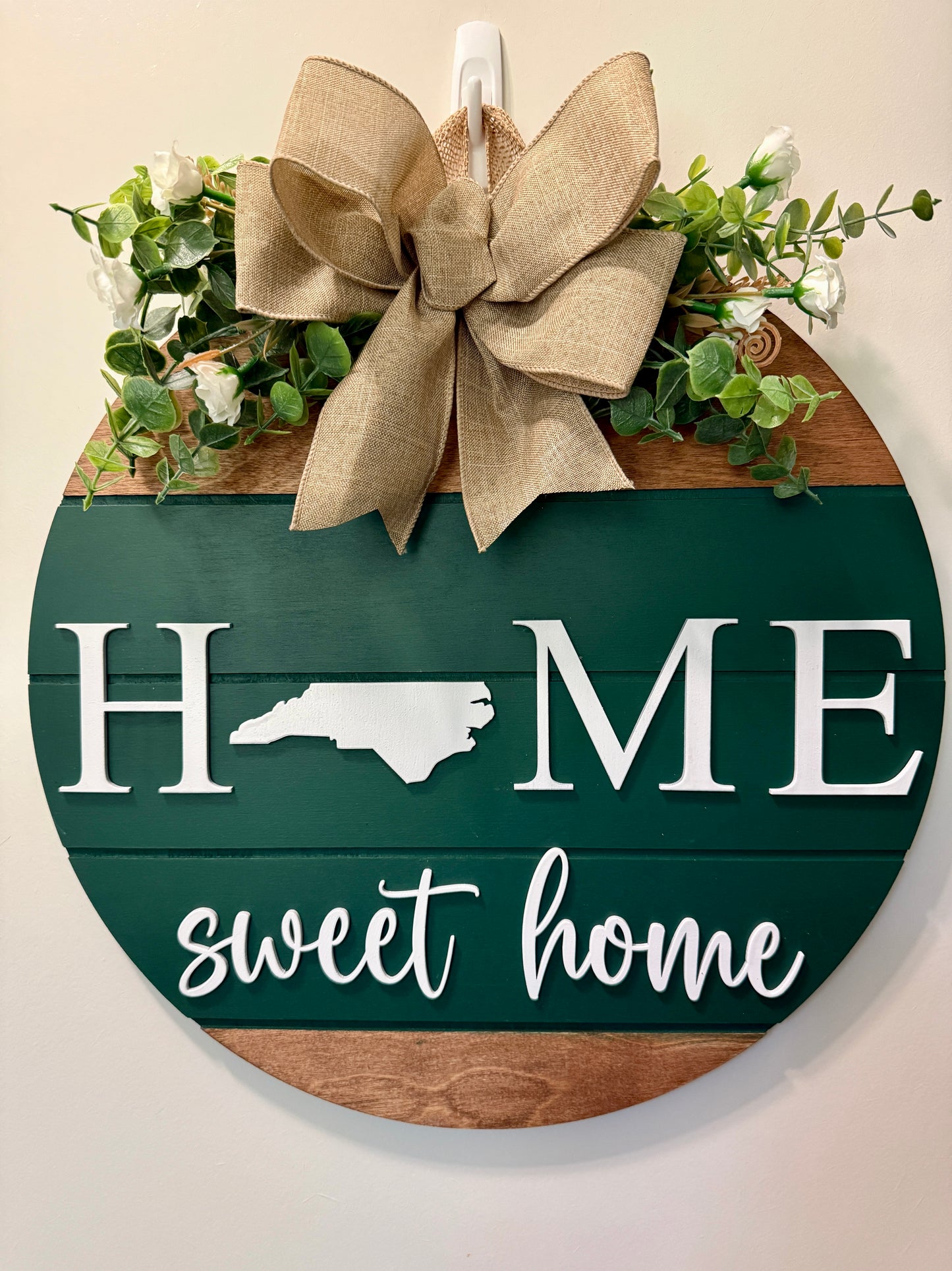 Door Hanger - Carolina Home Sweet Home