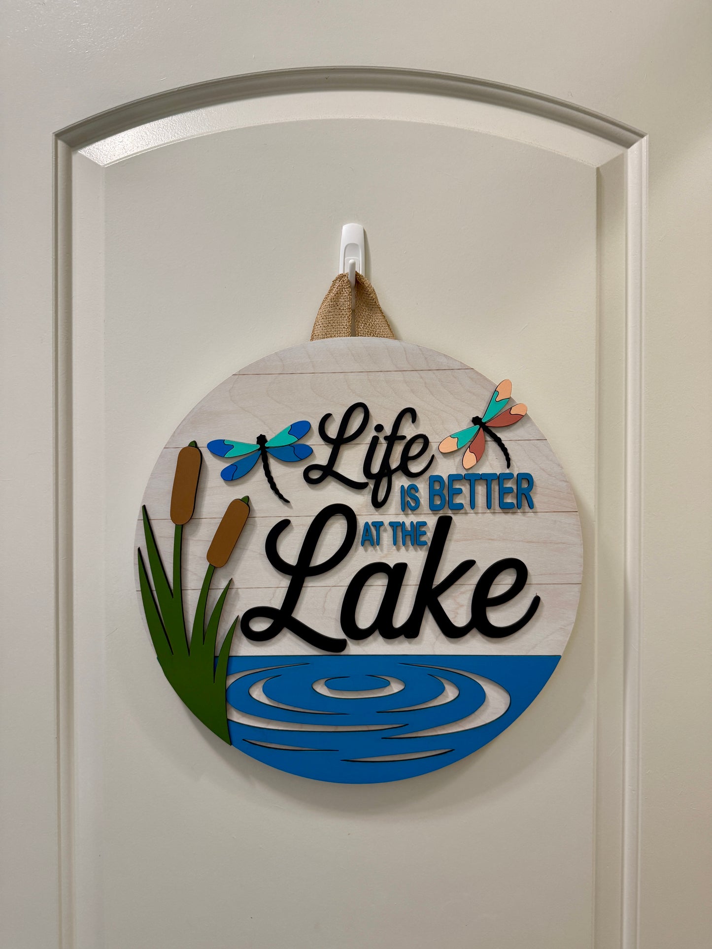 Door Hanger - Life Is Better At The Lake