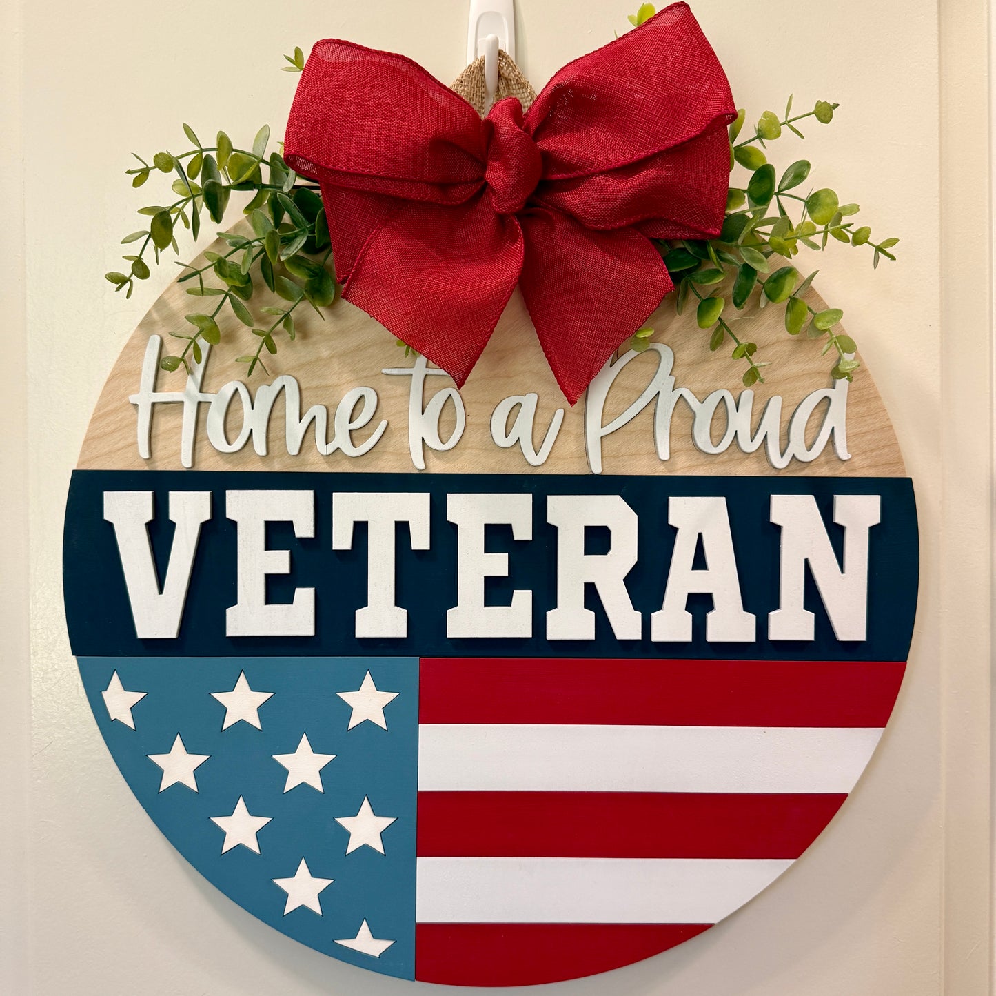Door Hanger - Proud Veteran