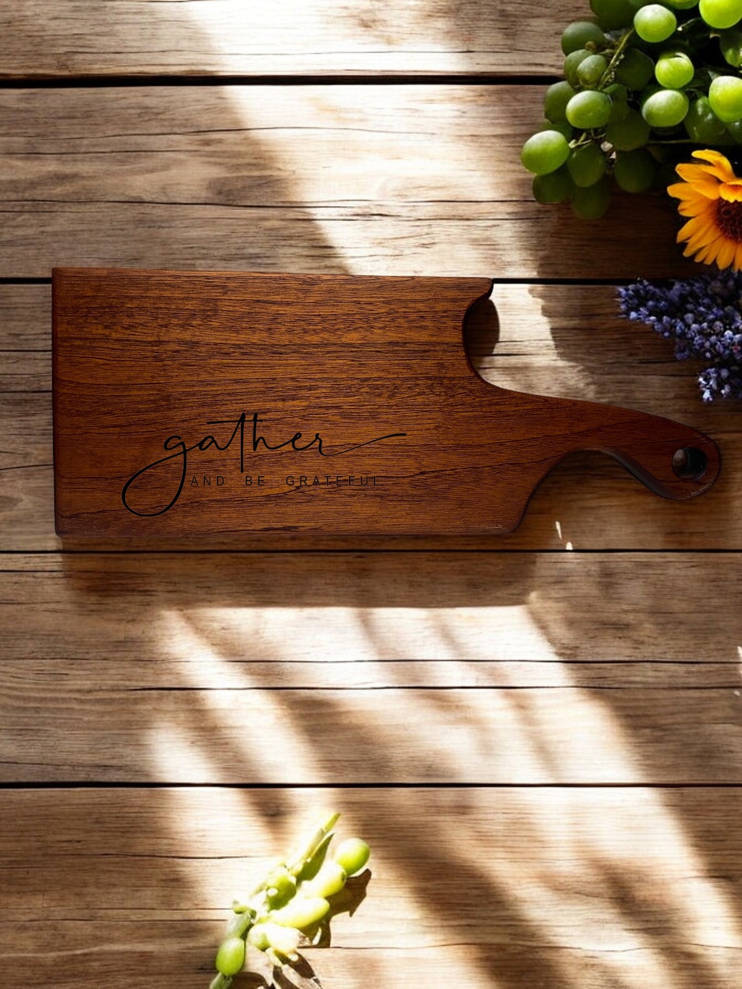 Charcuterie Board - "Gather and Be Grateful"