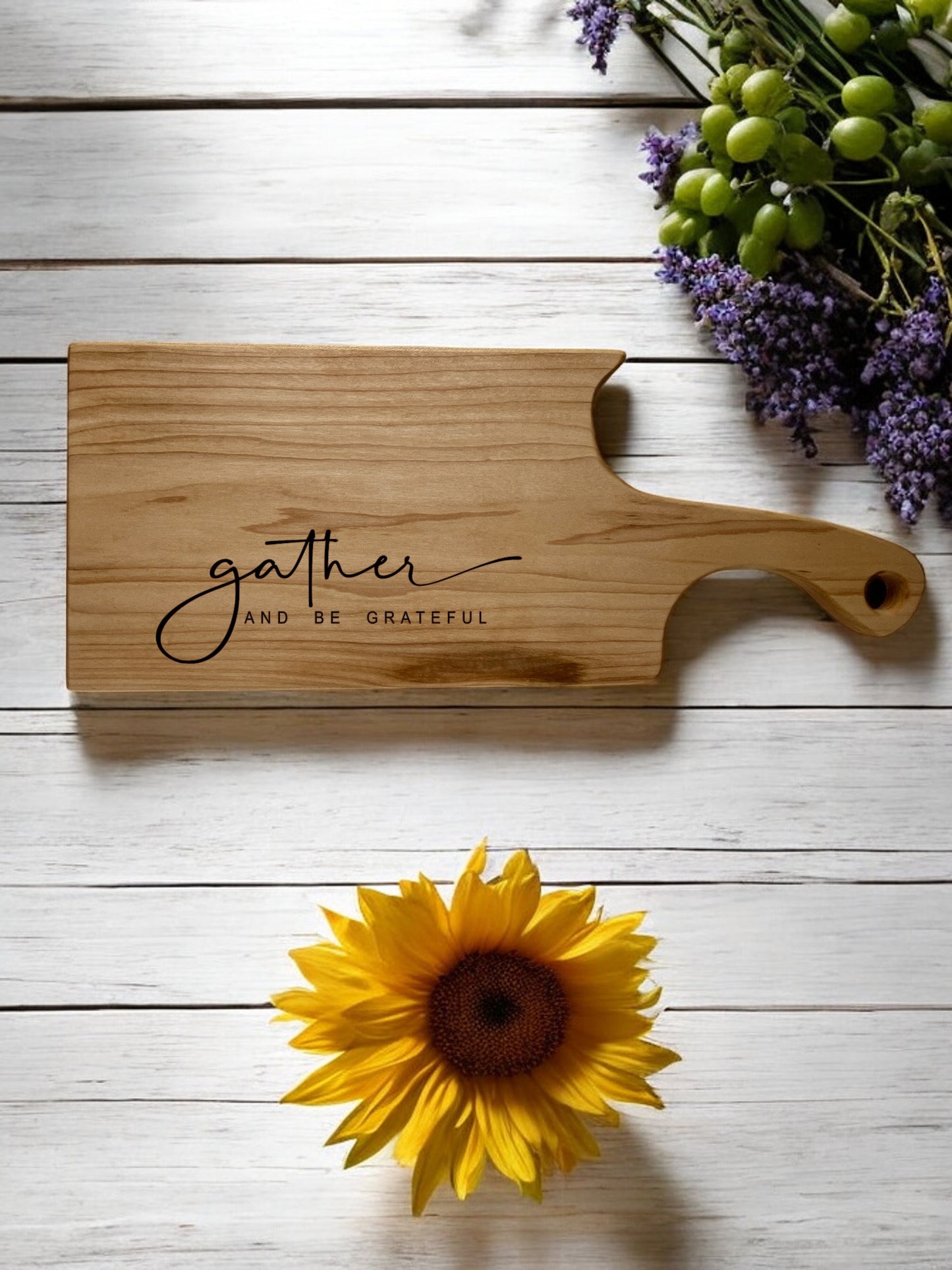 Charcuterie Board - "Gather and Be Grateful"