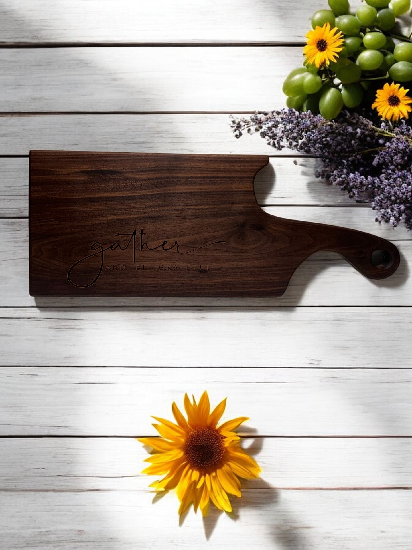 Charcuterie Board - "Gather and Be Grateful"
