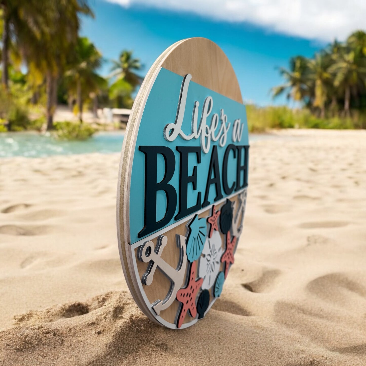 Door Hanger - Life’s a Beach