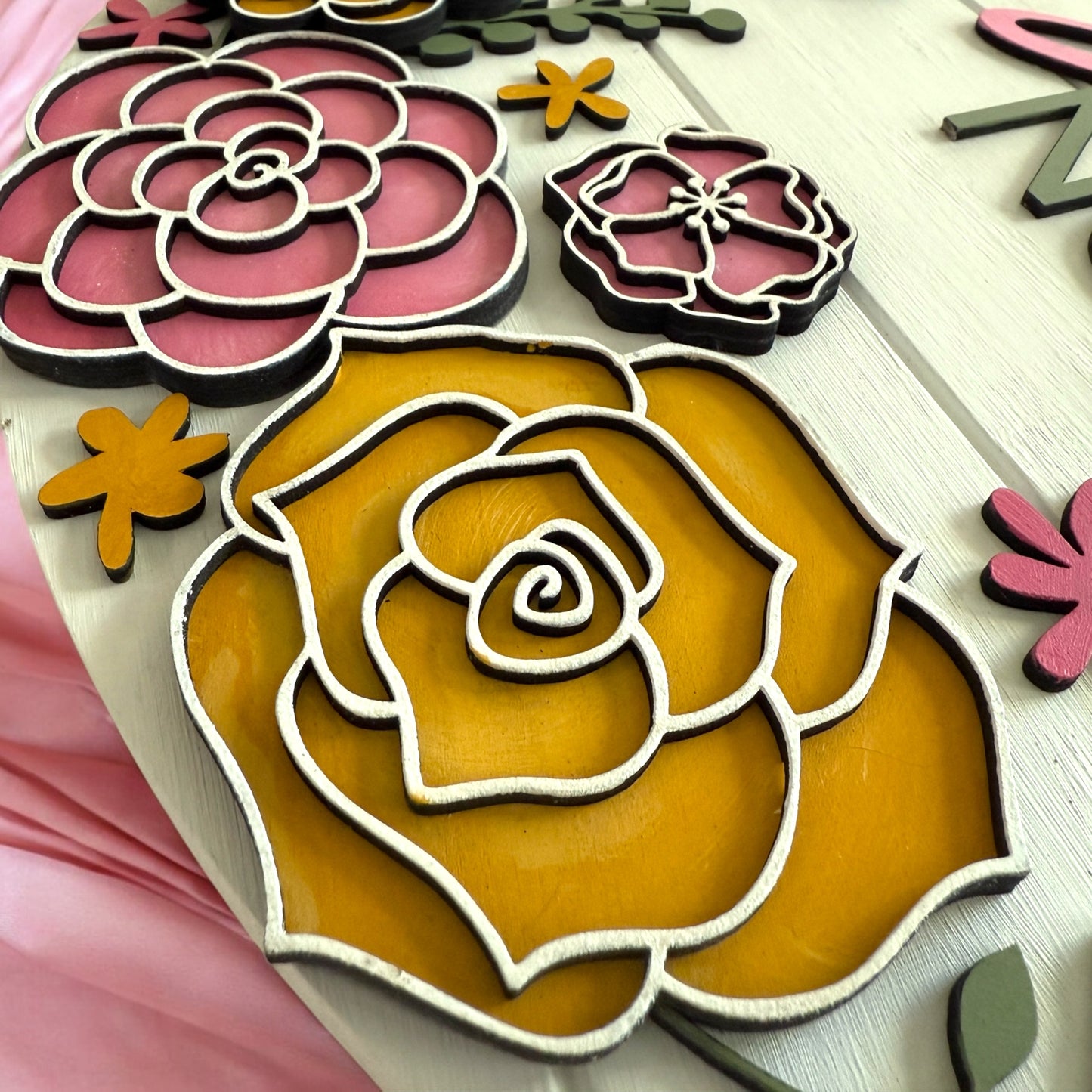 Door Sign - Butterfly Garden