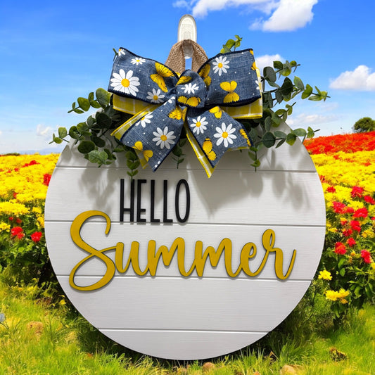 Door Hanger - Hello Summer!