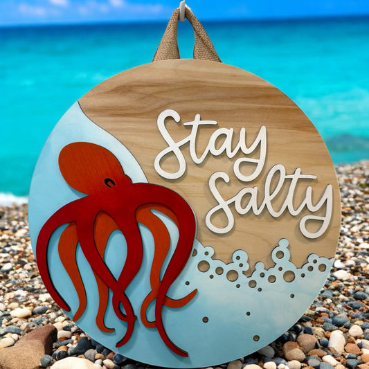 Door Hanger - Stay Salty