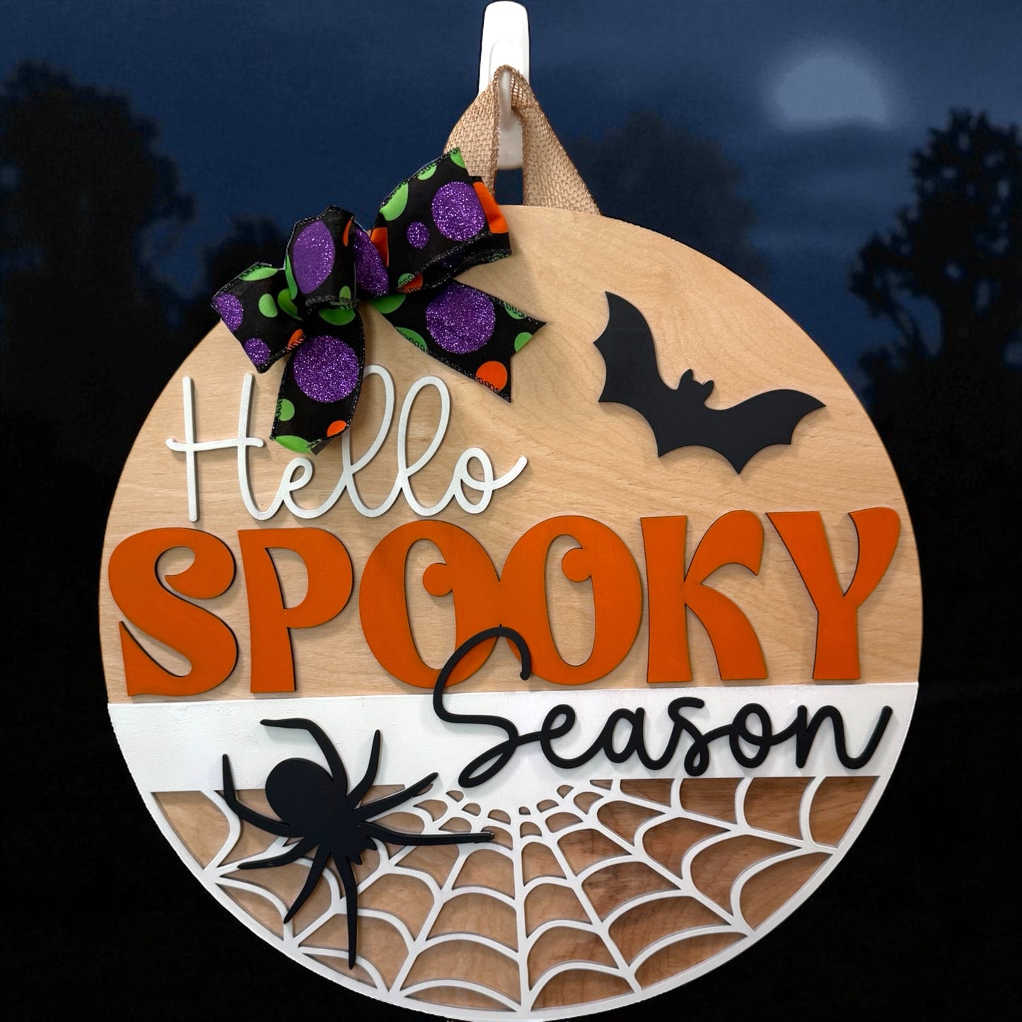 Door Hanger - Hello Spooky