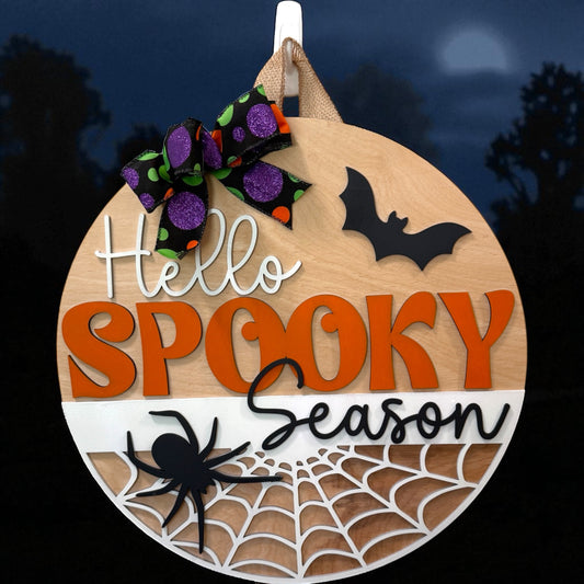 Door Hanger - Hello Spooky