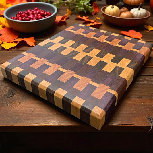 Cutting Board - "Artisan’s Puzzle”