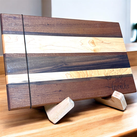 “Just Breathe II” Cutting Board