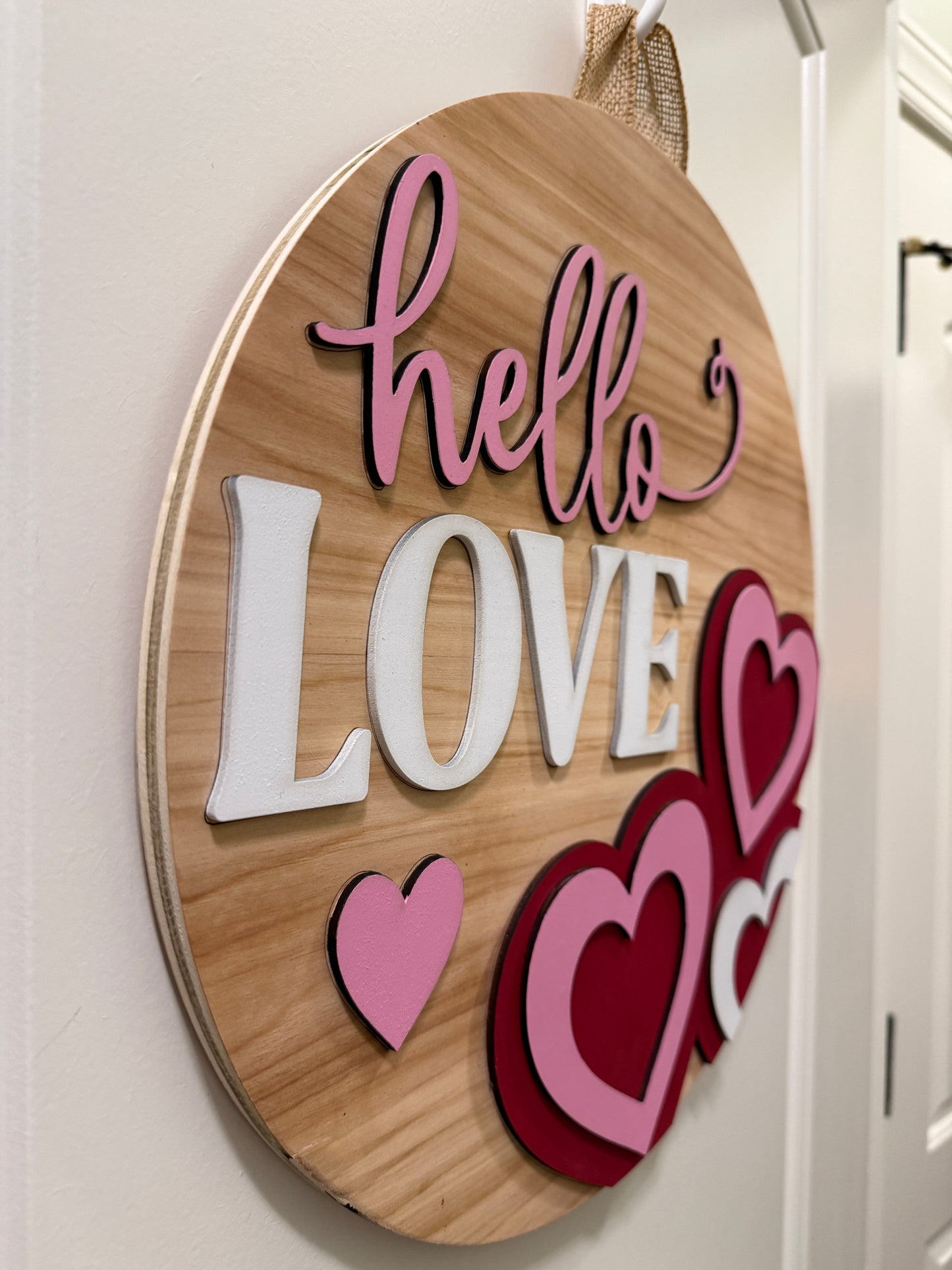 Door Hanger - Hello Love!