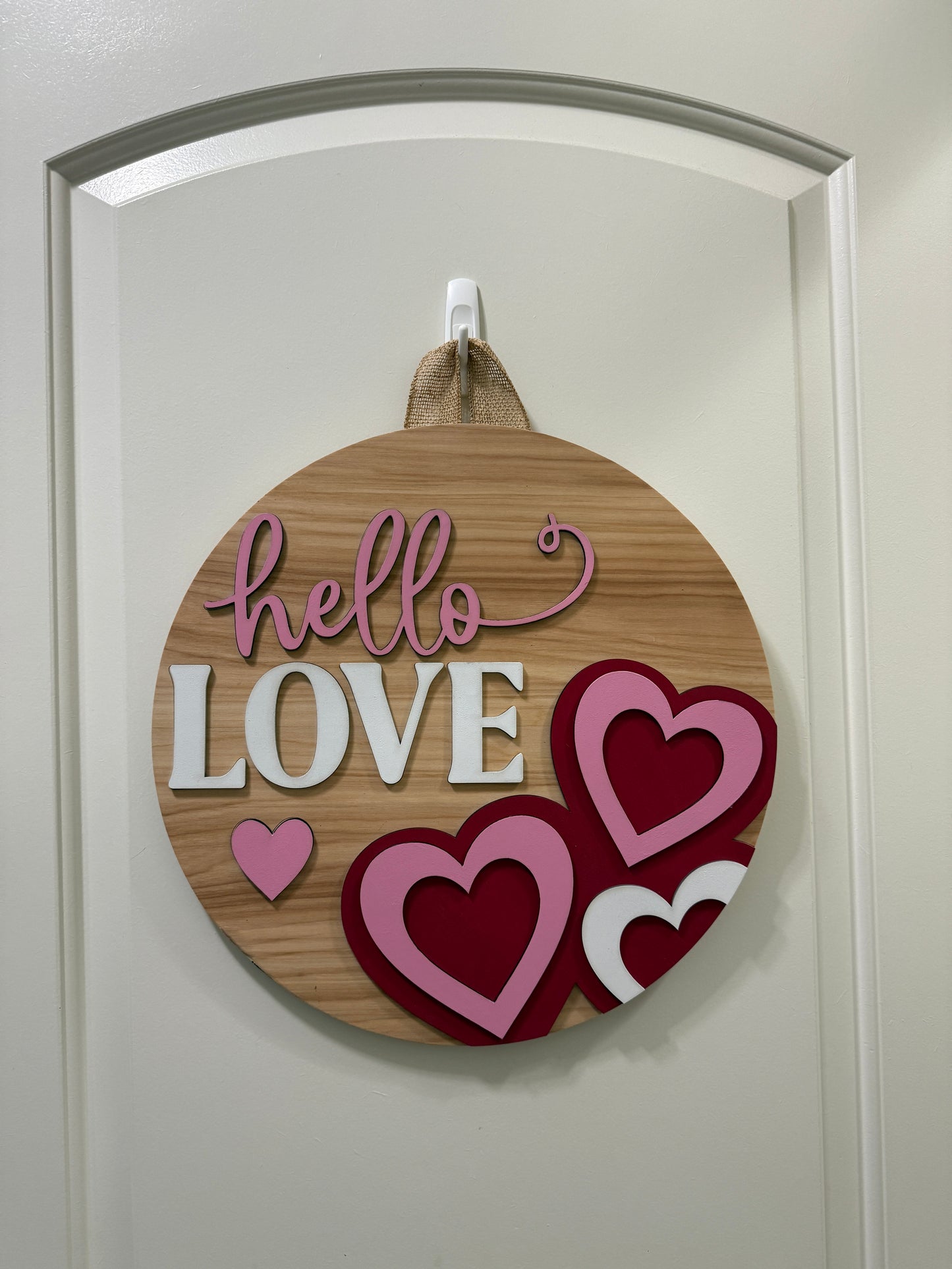 Door Hanger - Hello Love!