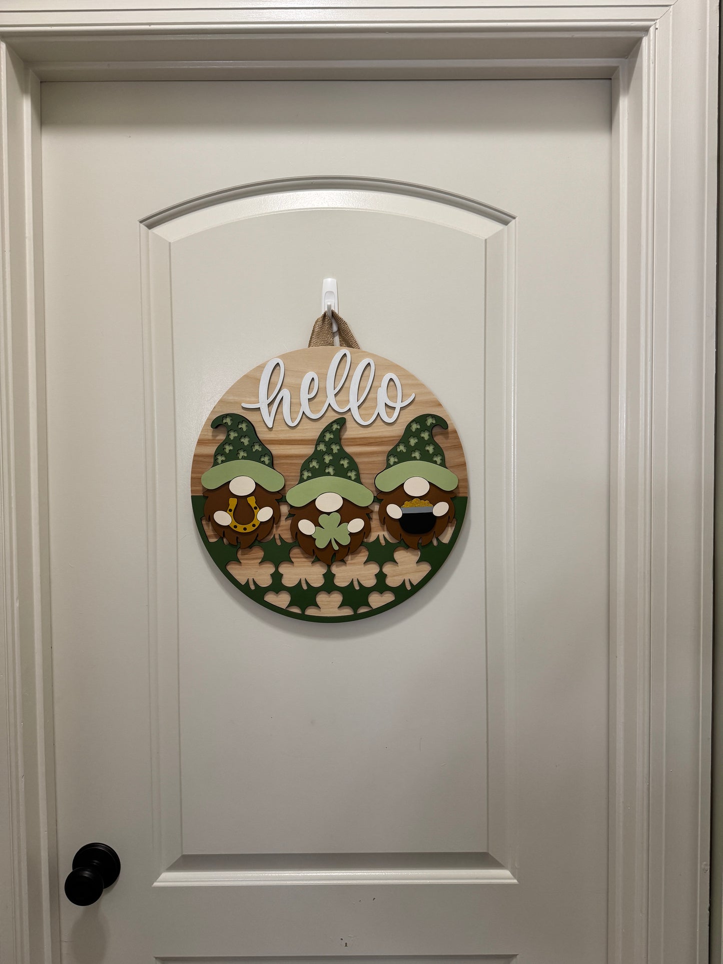 Door Hanger - Lucky Gnomes