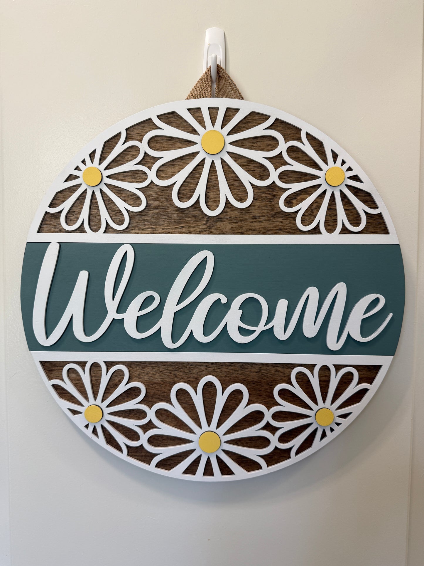 Door Hanger - Welcome Daisy II