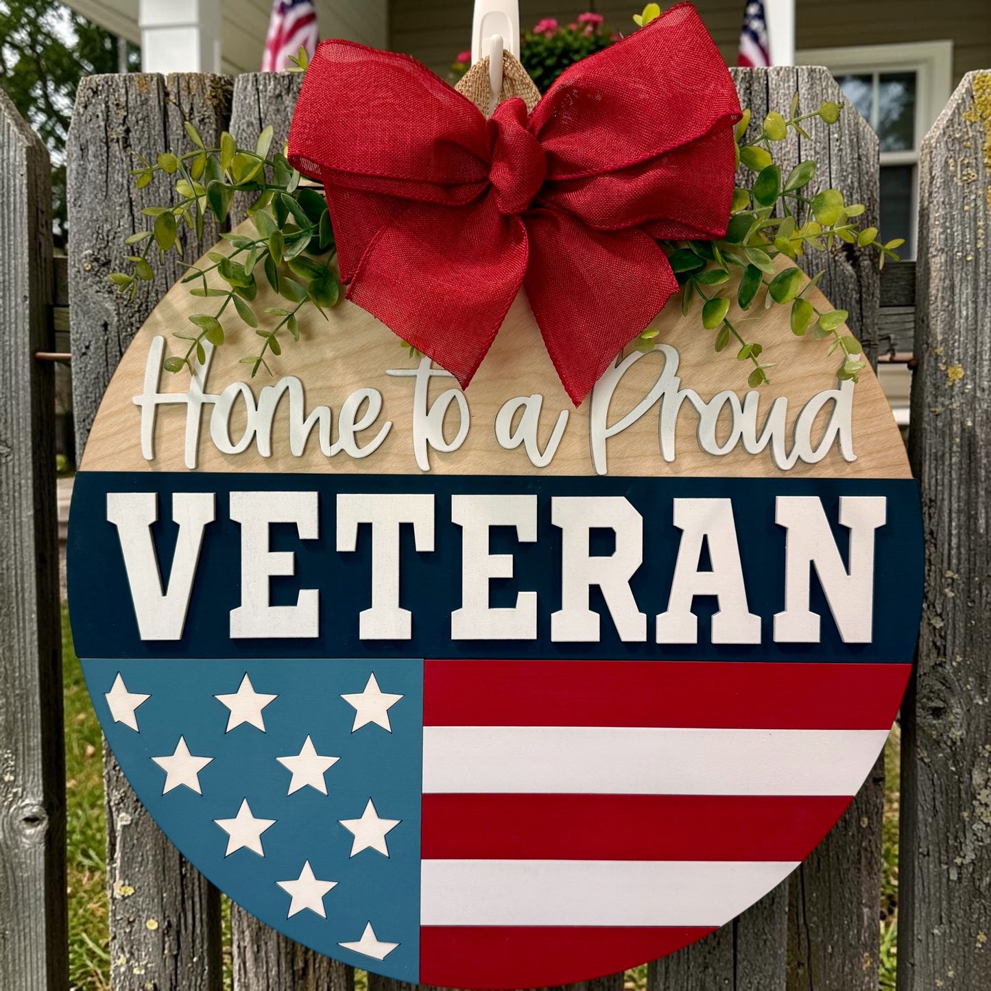 Door Hanger - Proud Veteran