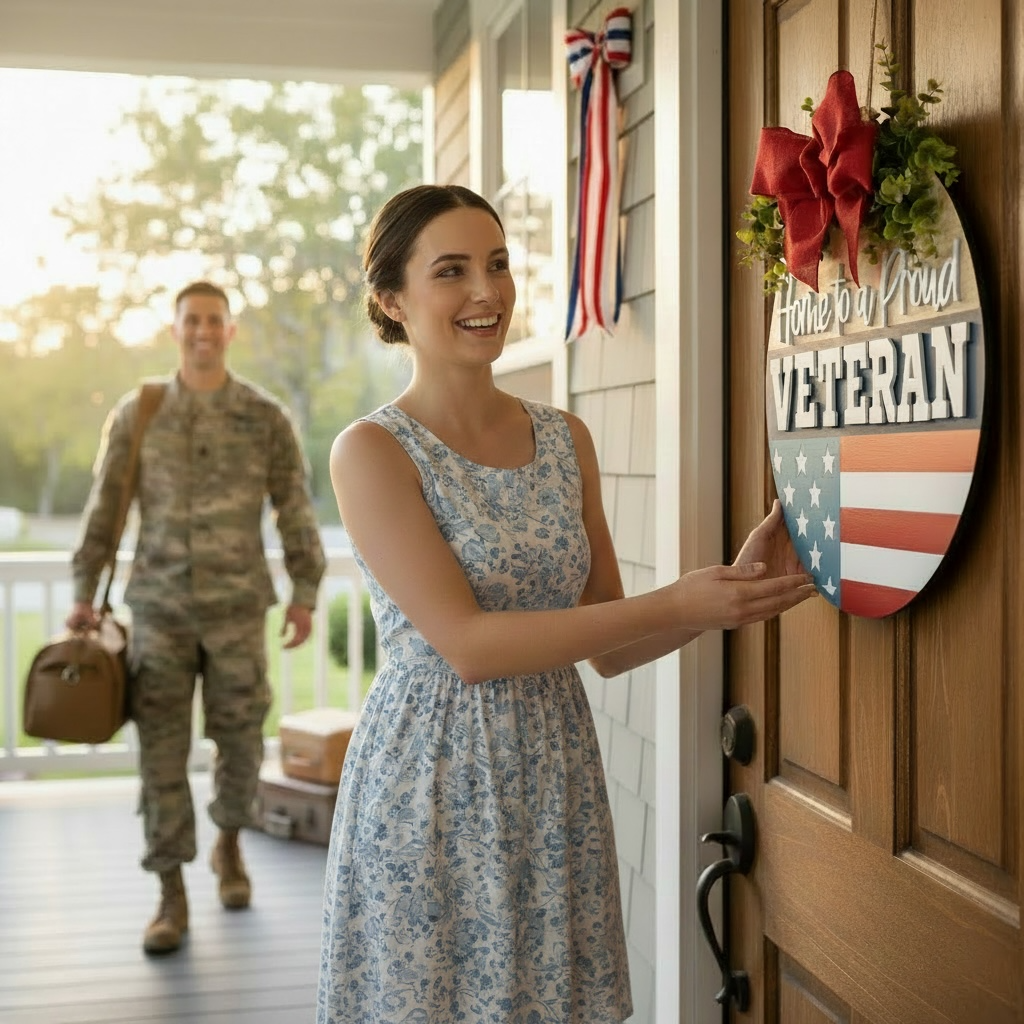 Door Hanger - Proud Veteran